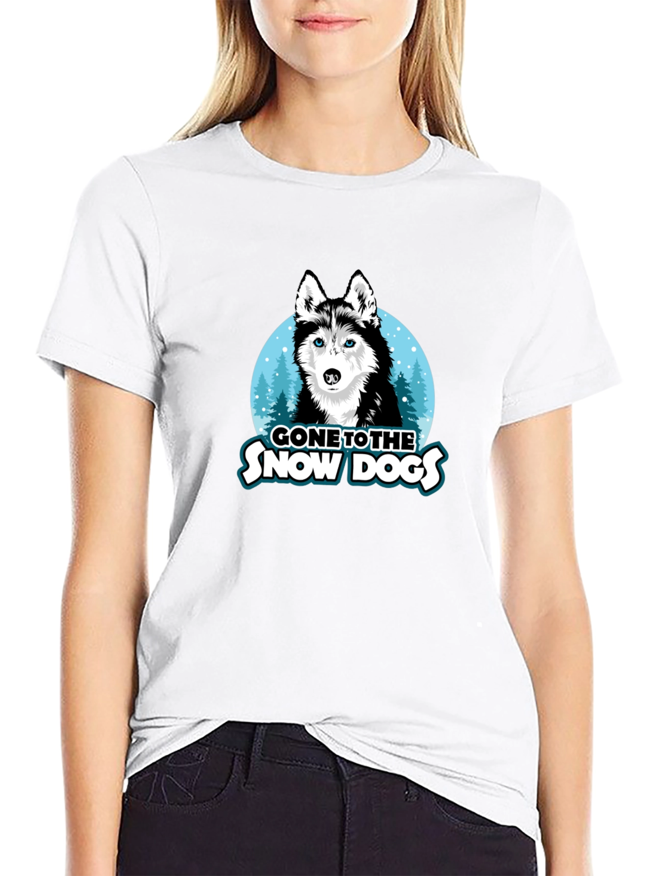 Gone to the Snow Dogs T-Shirt