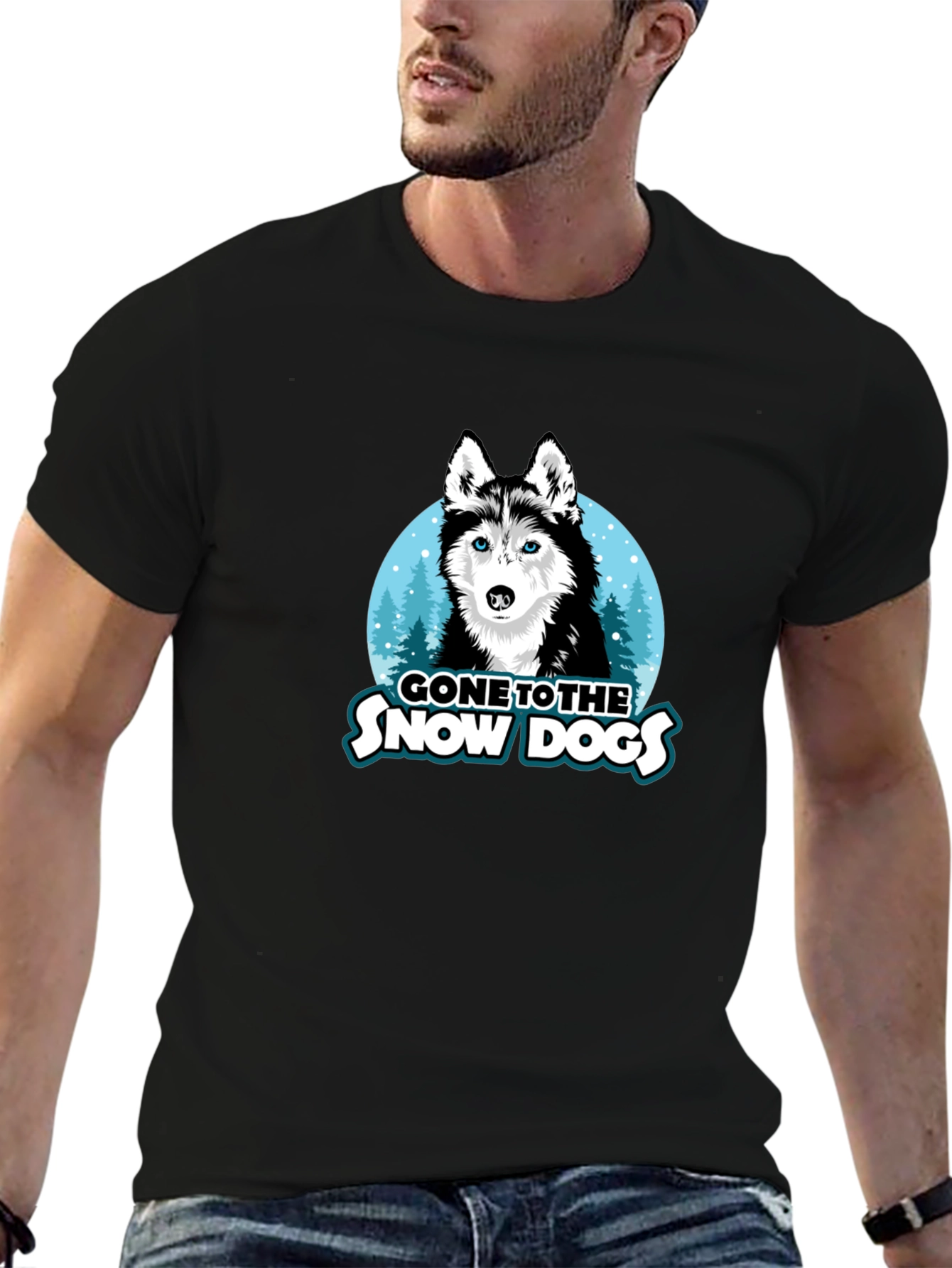Gone to the Snow Dogs T-Shirt