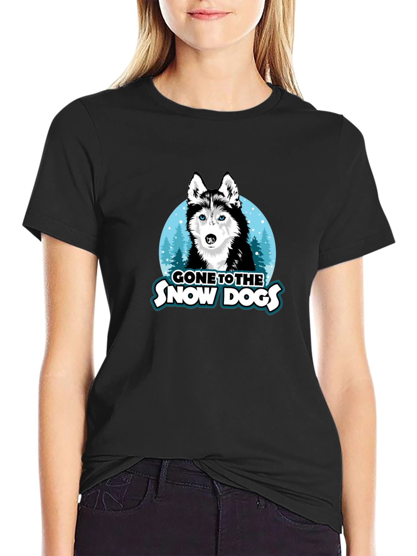 Gone to the Snow Dogs T-Shirt