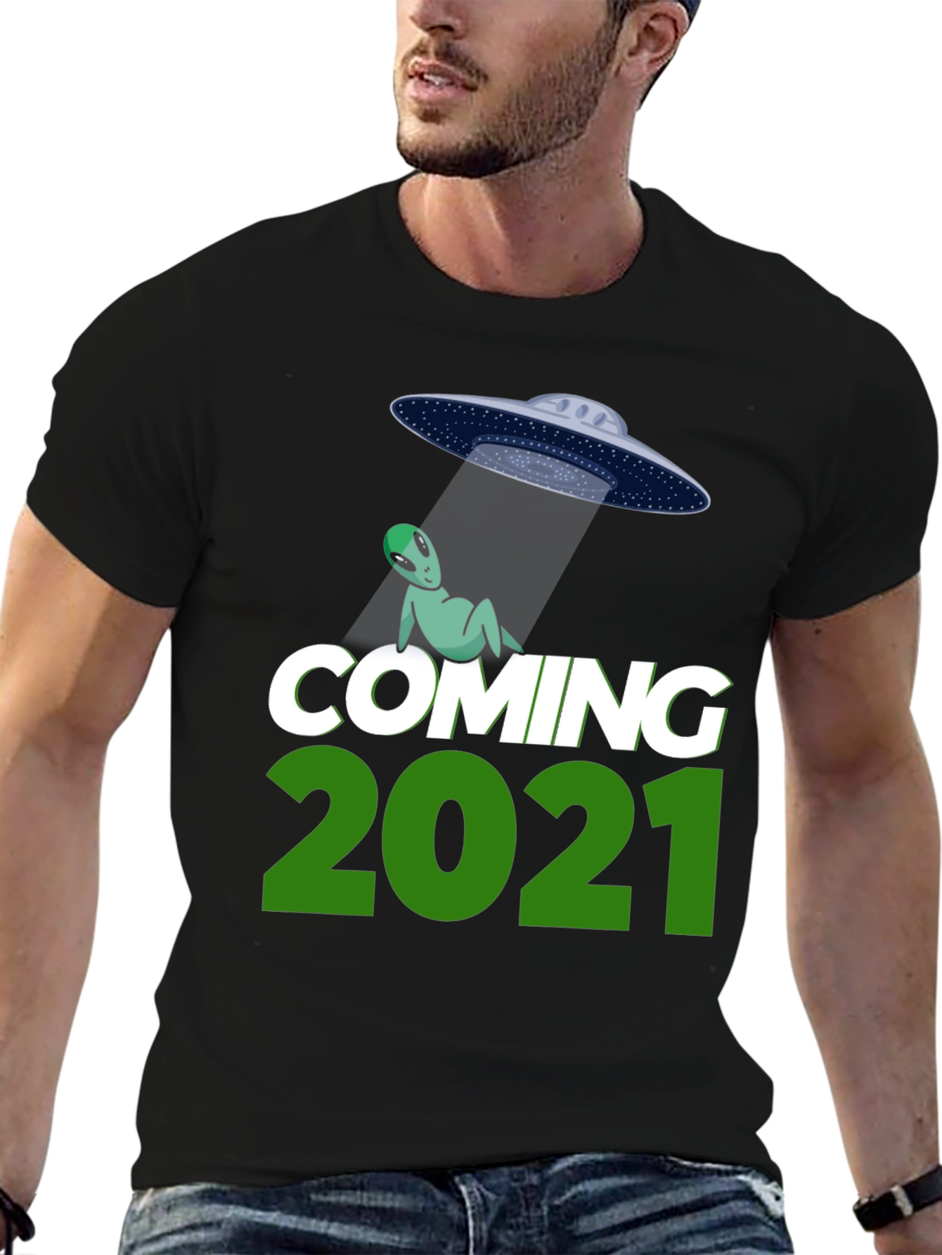 Coming 2021 Alien UFO T-Shirt