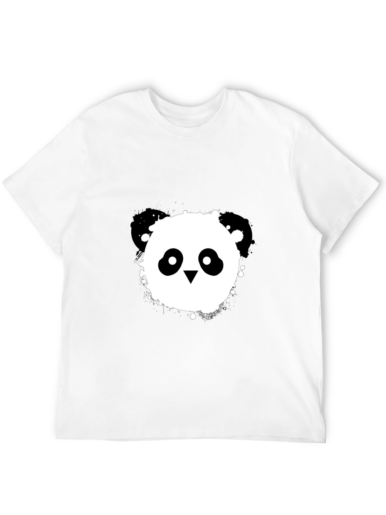 Cool Panda Graphic Black T-Shirt