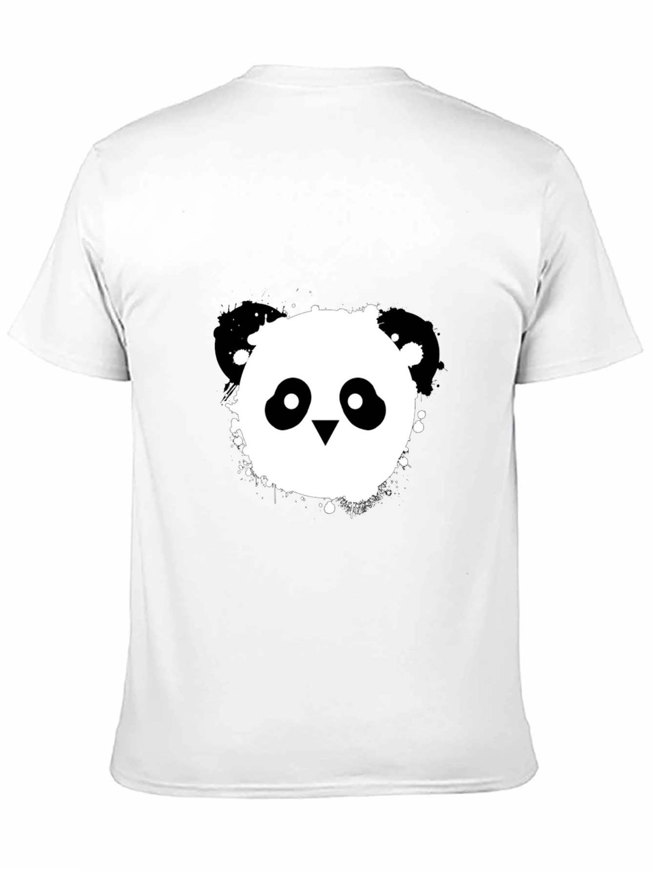 Cool Panda Graphic Black T-Shirt