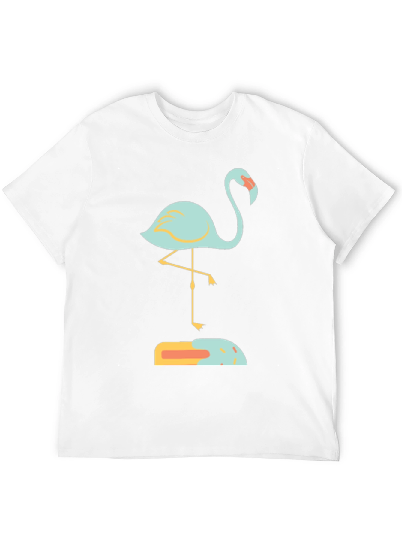 Flamingo Graphic Tee - Unique Bird Design