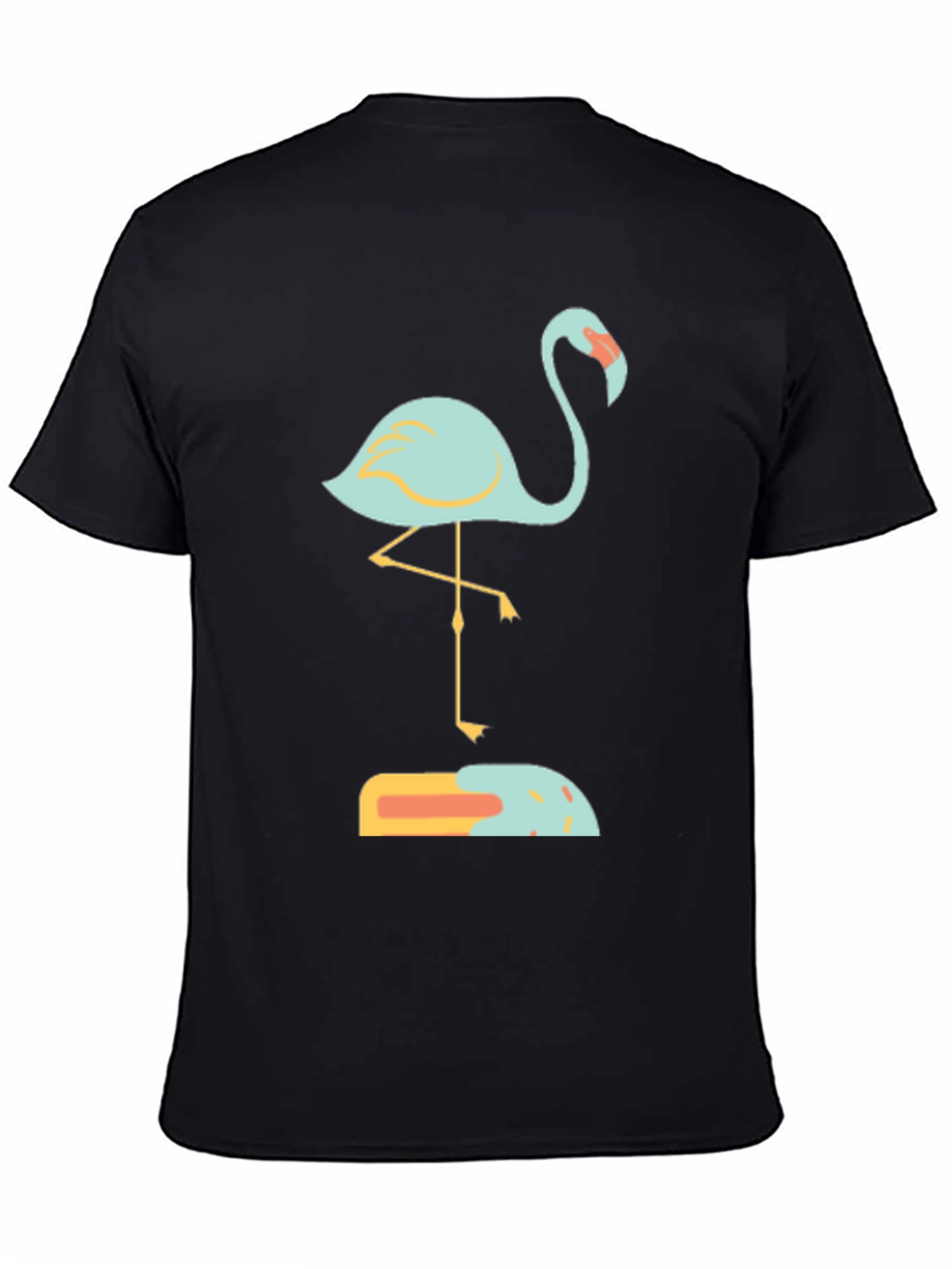 Flamingo Graphic Tee - Unique Bird Design