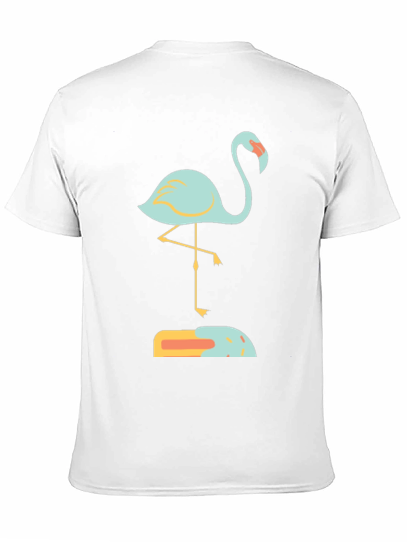 Flamingo Graphic Tee - Unique Bird Design