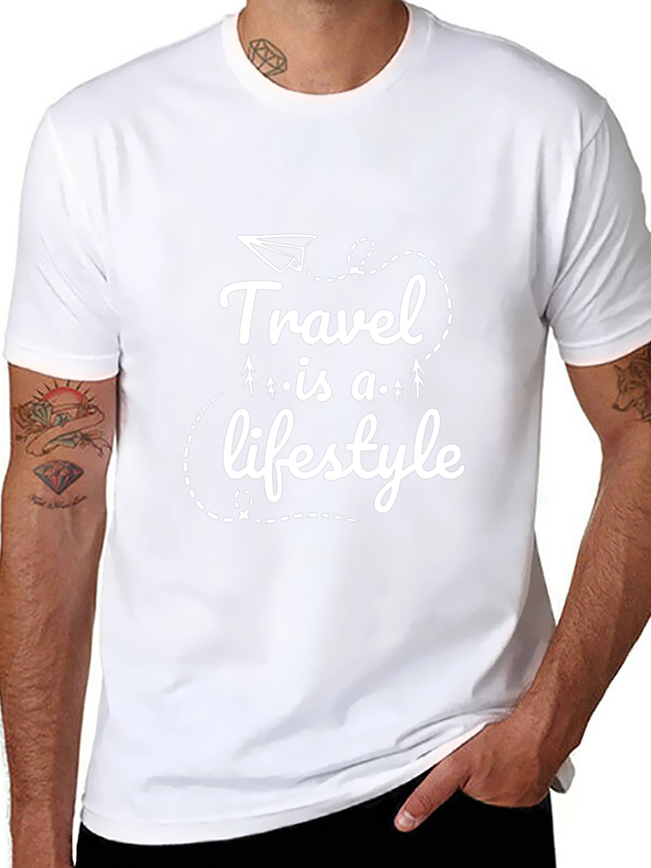 Travel is a Lifestyle Graphic T-Shirt