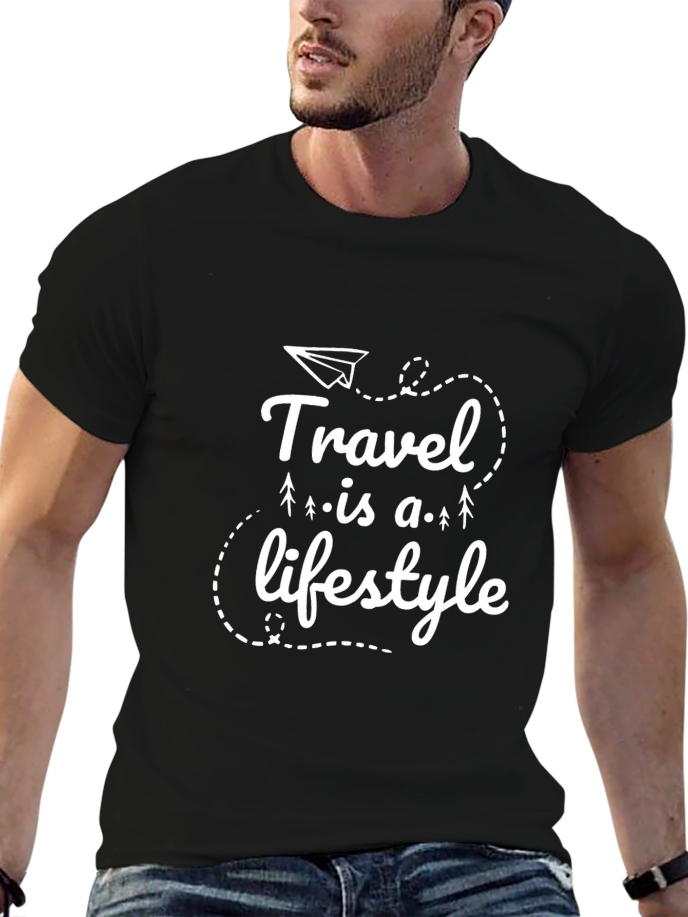 Travel is a Lifestyle Graphic T-Shirt