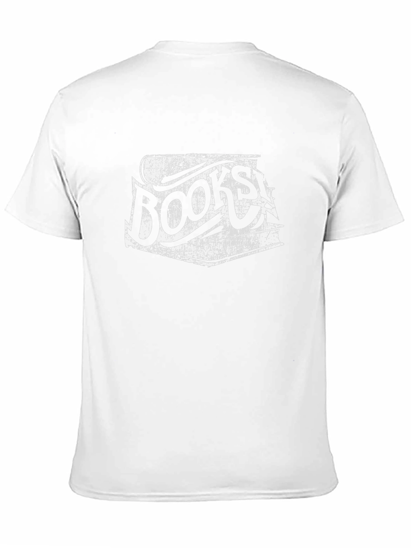 Books Distressed Graphic T-Shirt
