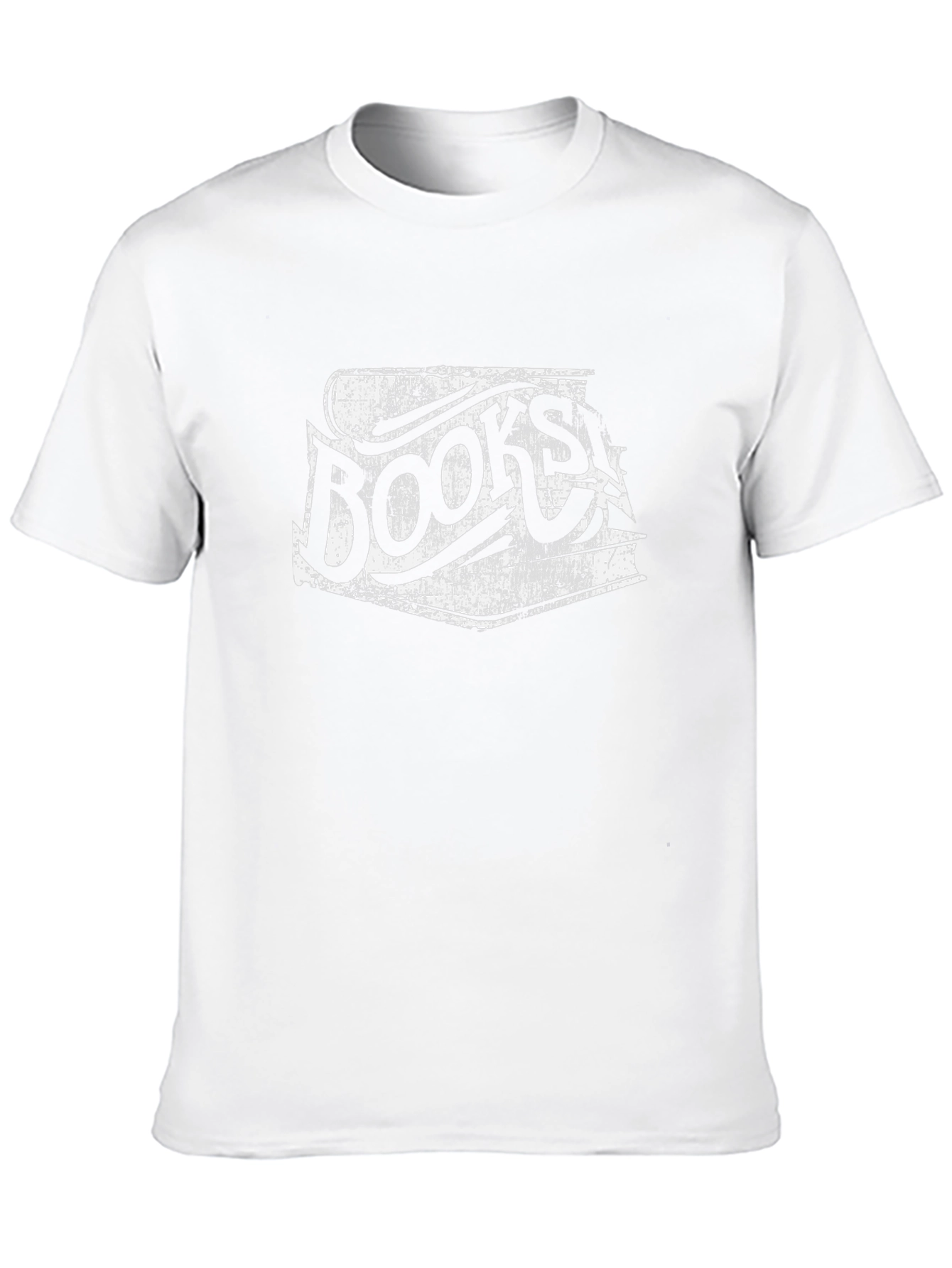 Books Distressed Graphic T-Shirt