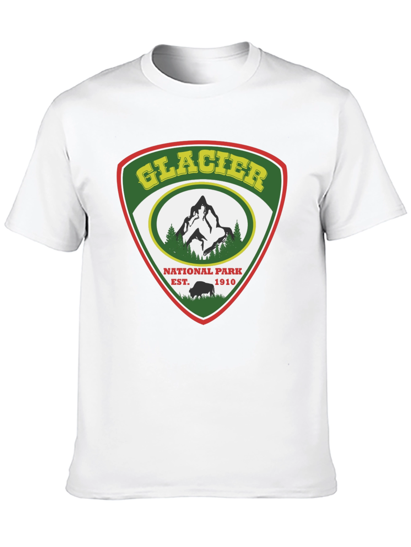 Glacier National Park Graphic T-Shirt