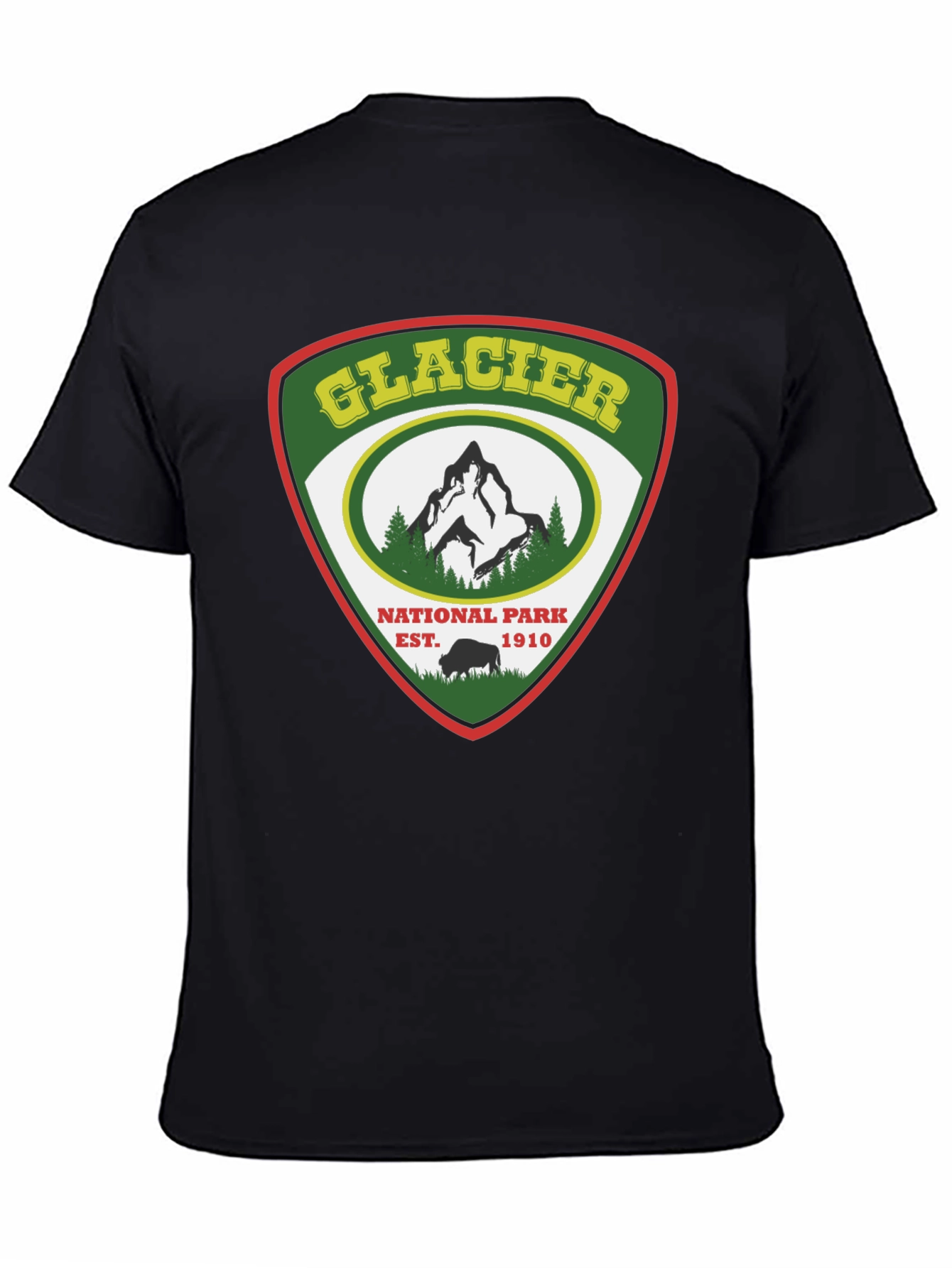 Glacier National Park Graphic T-Shirt