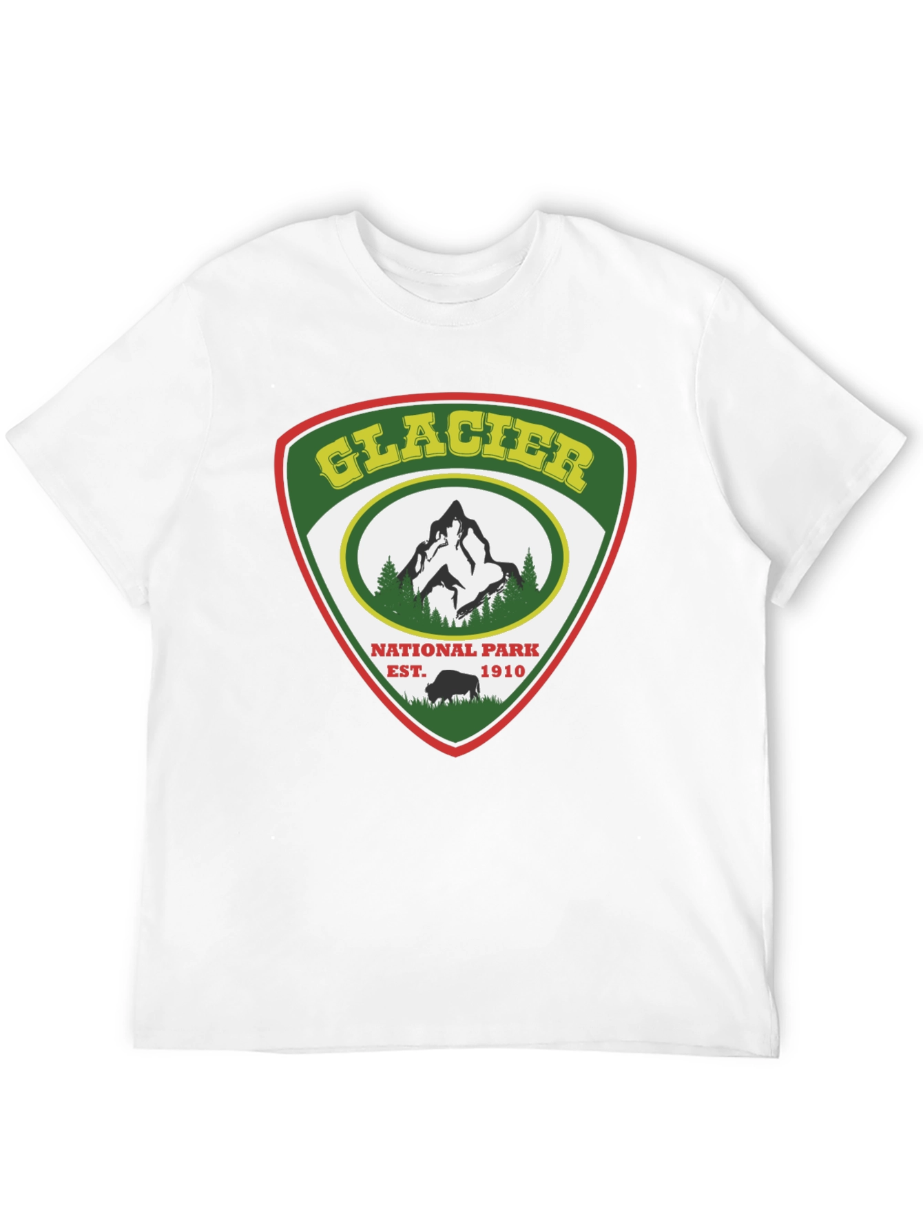 Glacier National Park Graphic T-Shirt