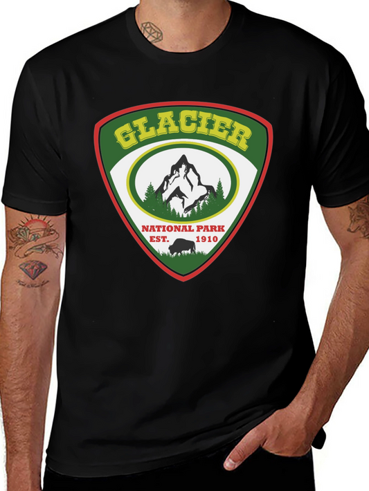 Glacier National Park Graphic T-Shirt