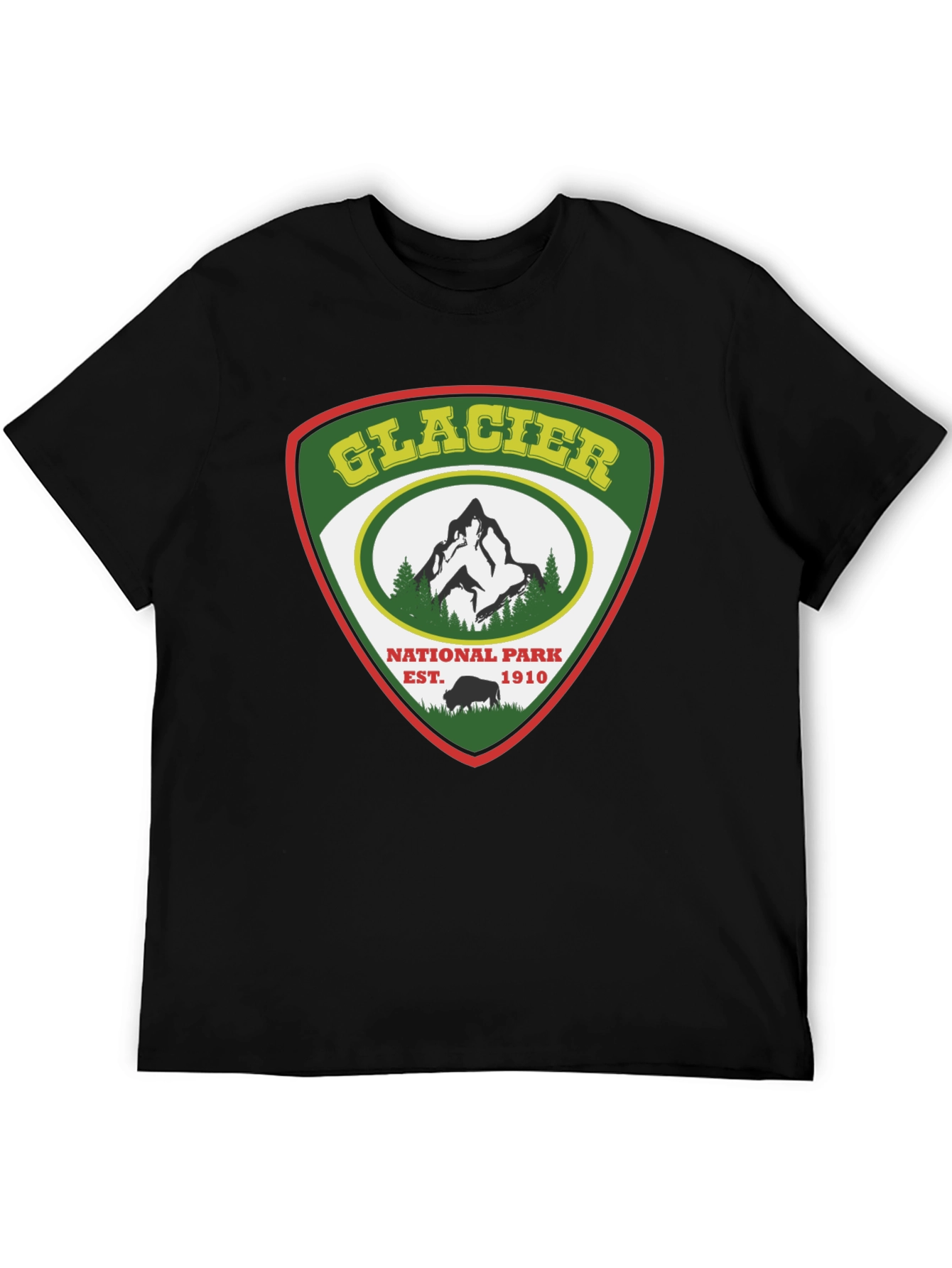 Glacier National Park Graphic T-Shirt