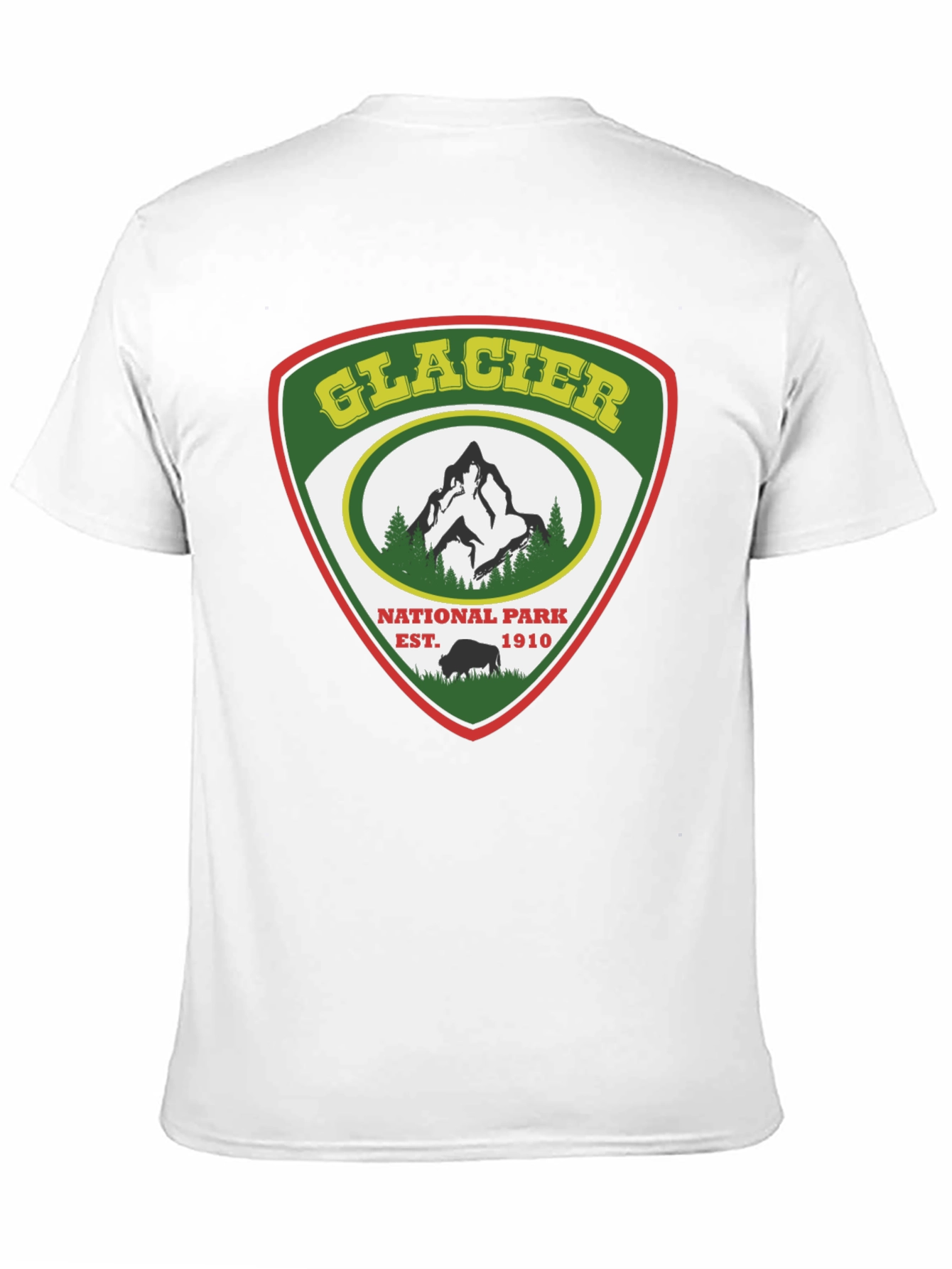 Glacier National Park Graphic T-Shirt