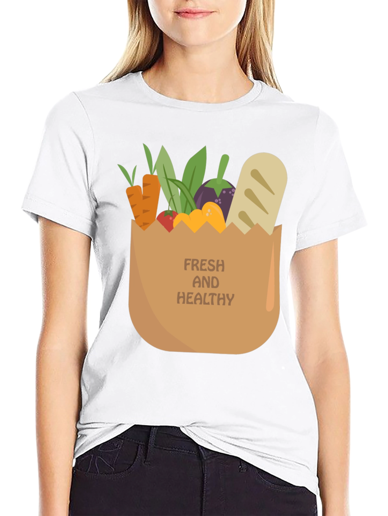 Fresh & Healthy Groceries T-Shirt