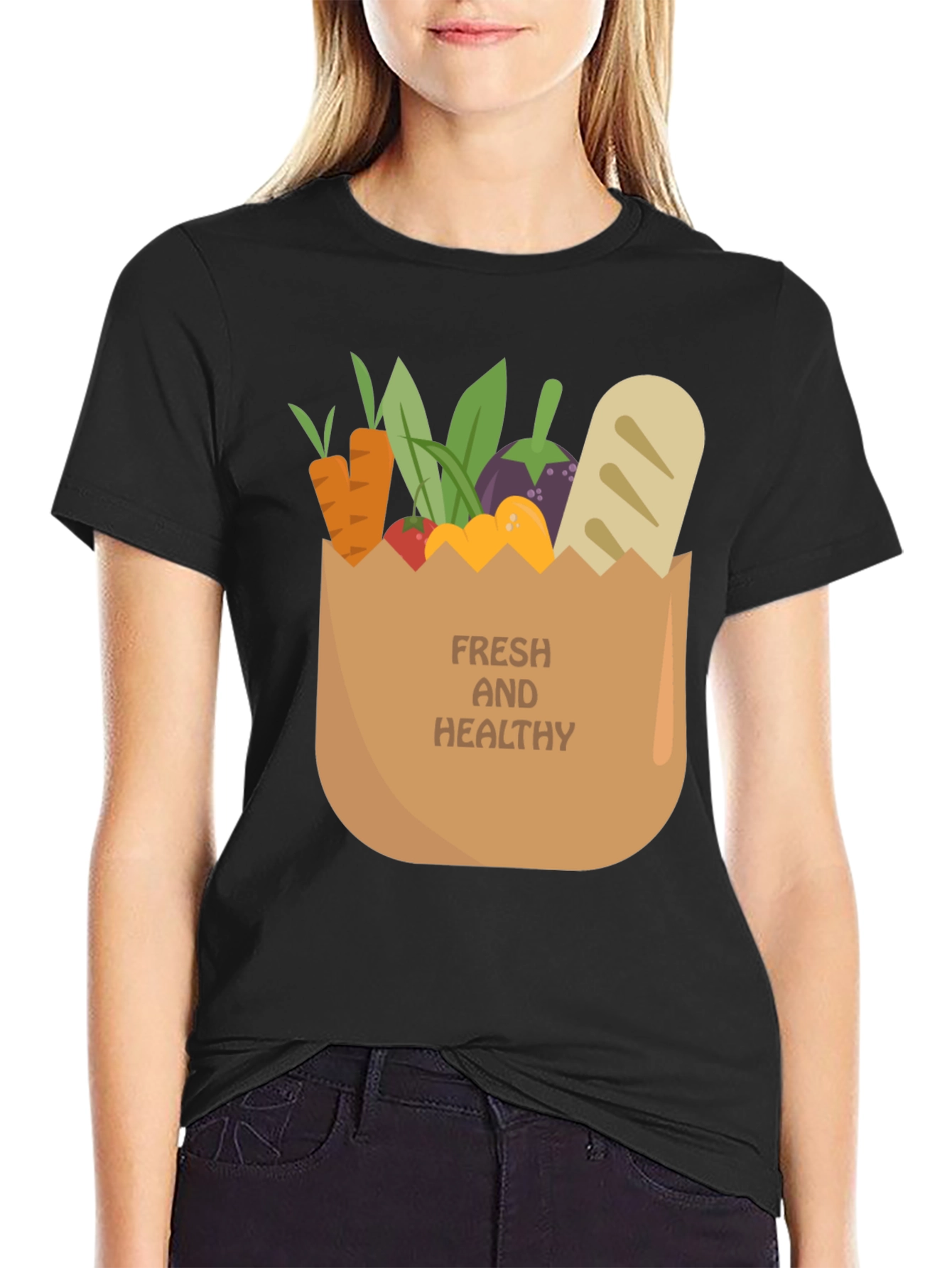 Fresh & Healthy Groceries T-Shirt