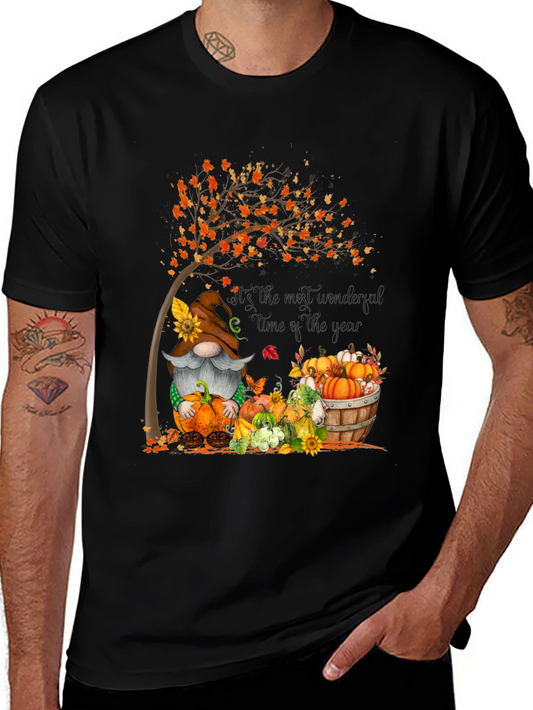 Fall Gnome T-Shirt Wonderful Time of the Year