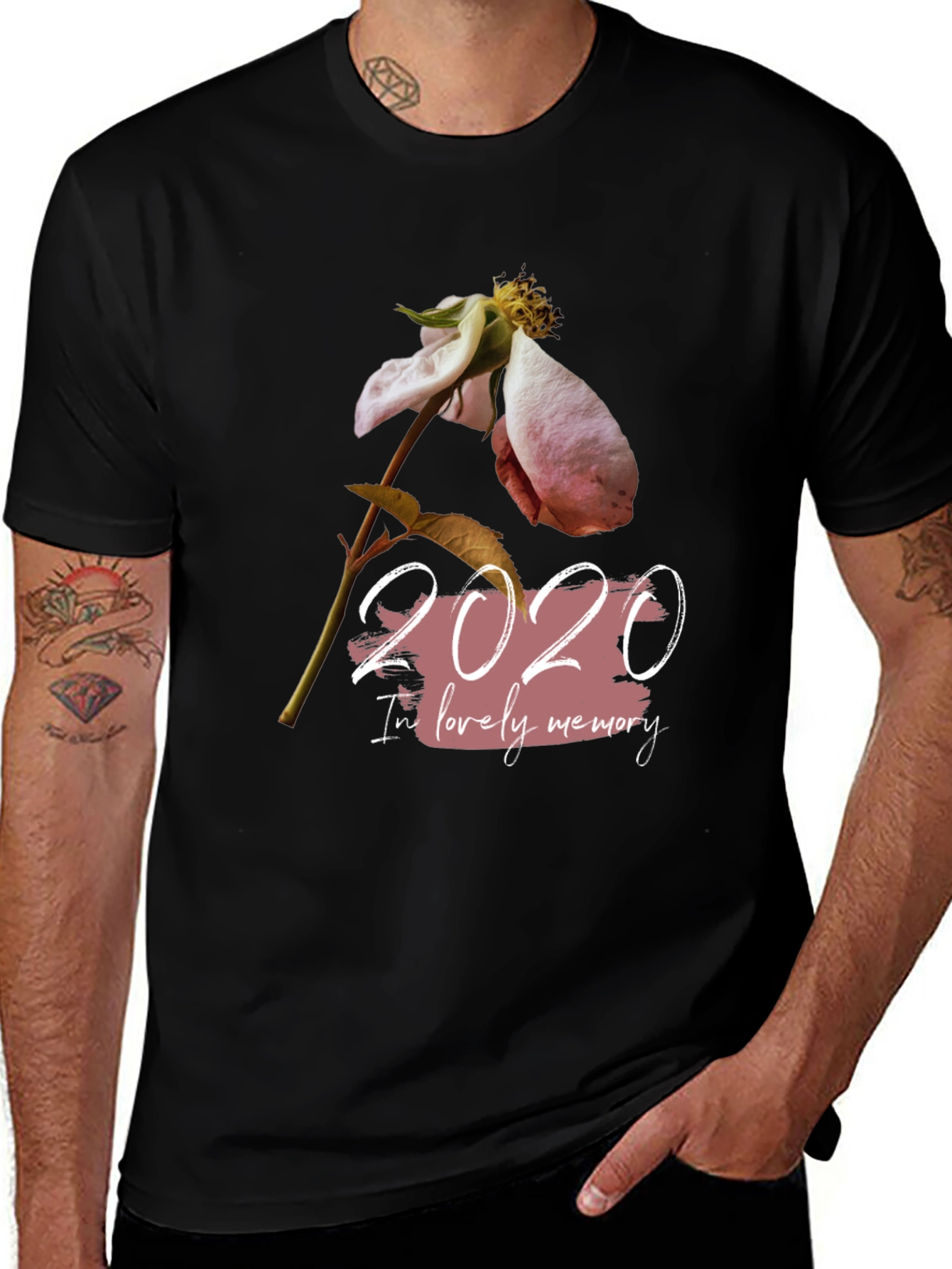 Memorial Rose Graphic Tee
