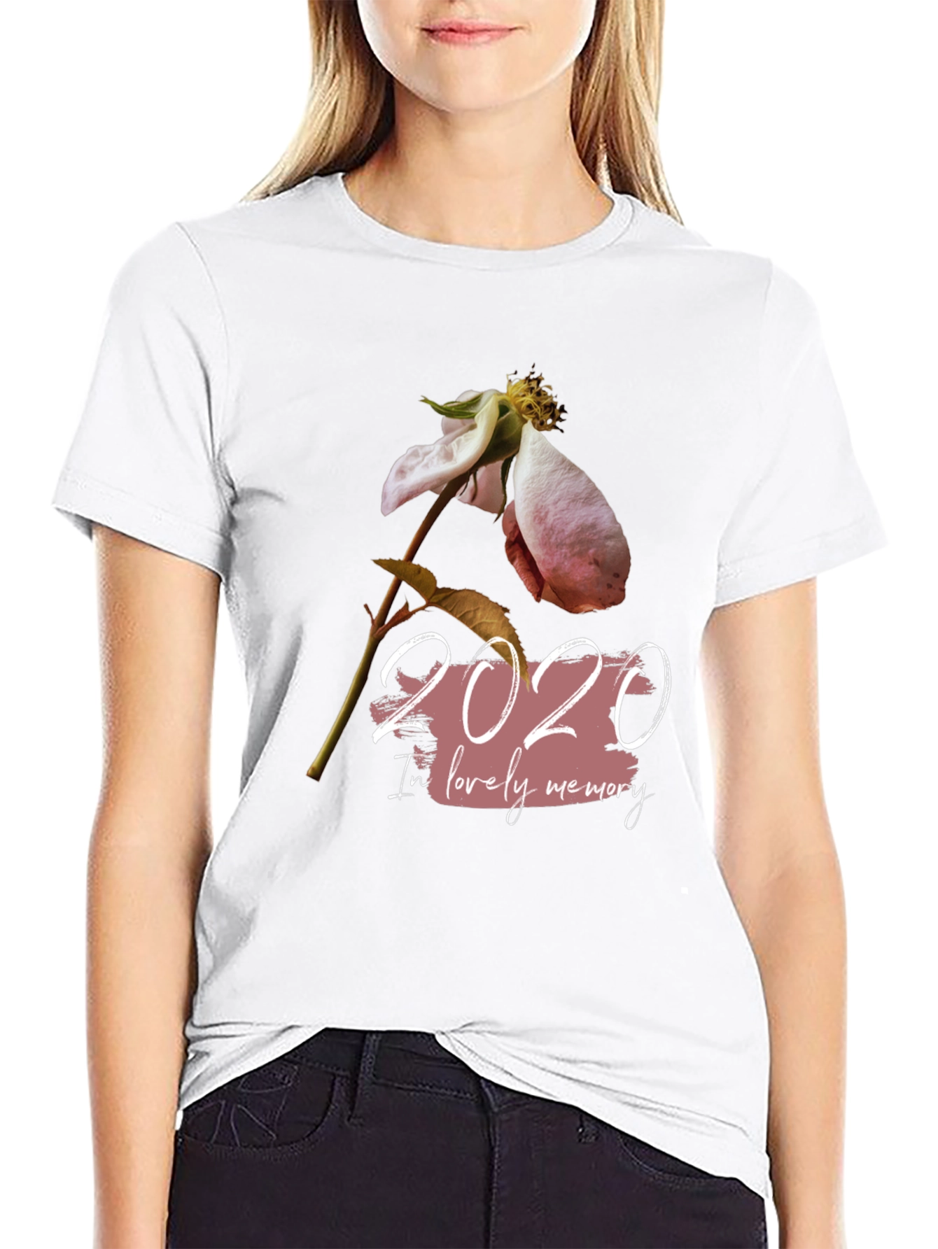 Memorial Rose Graphic Tee