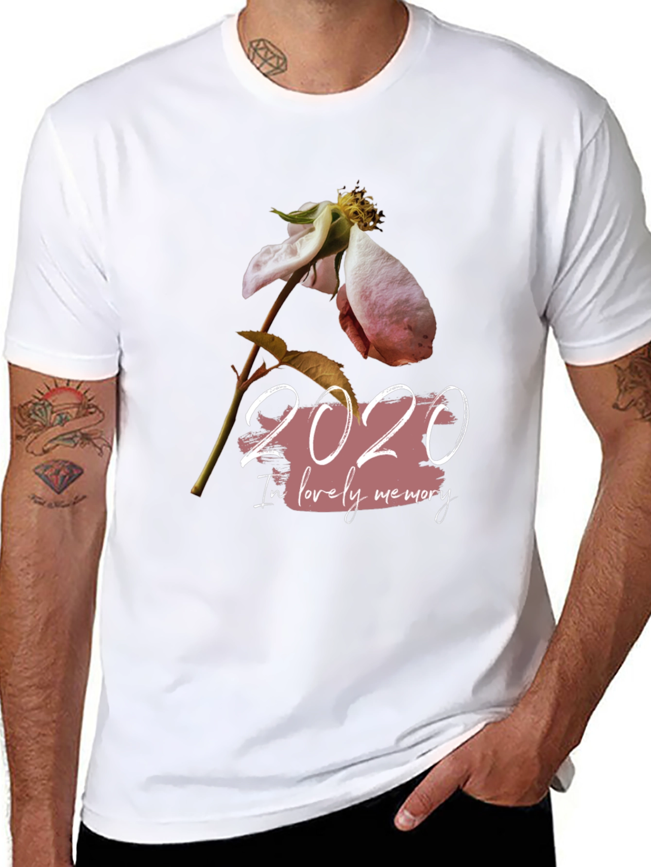 Memorial Rose Graphic Tee