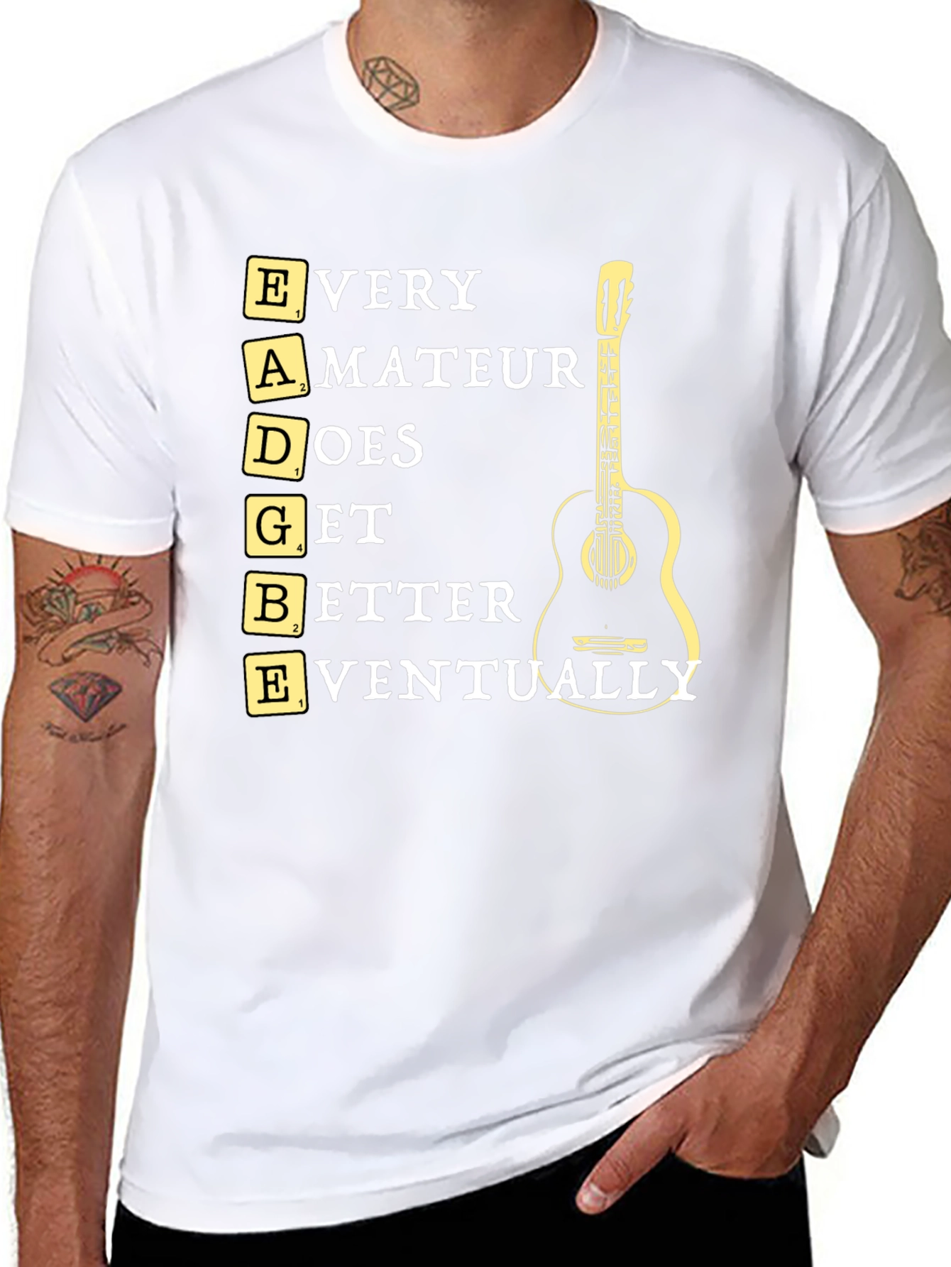 Every Amateur Guitarist T-Shirt - Funny Music Tee