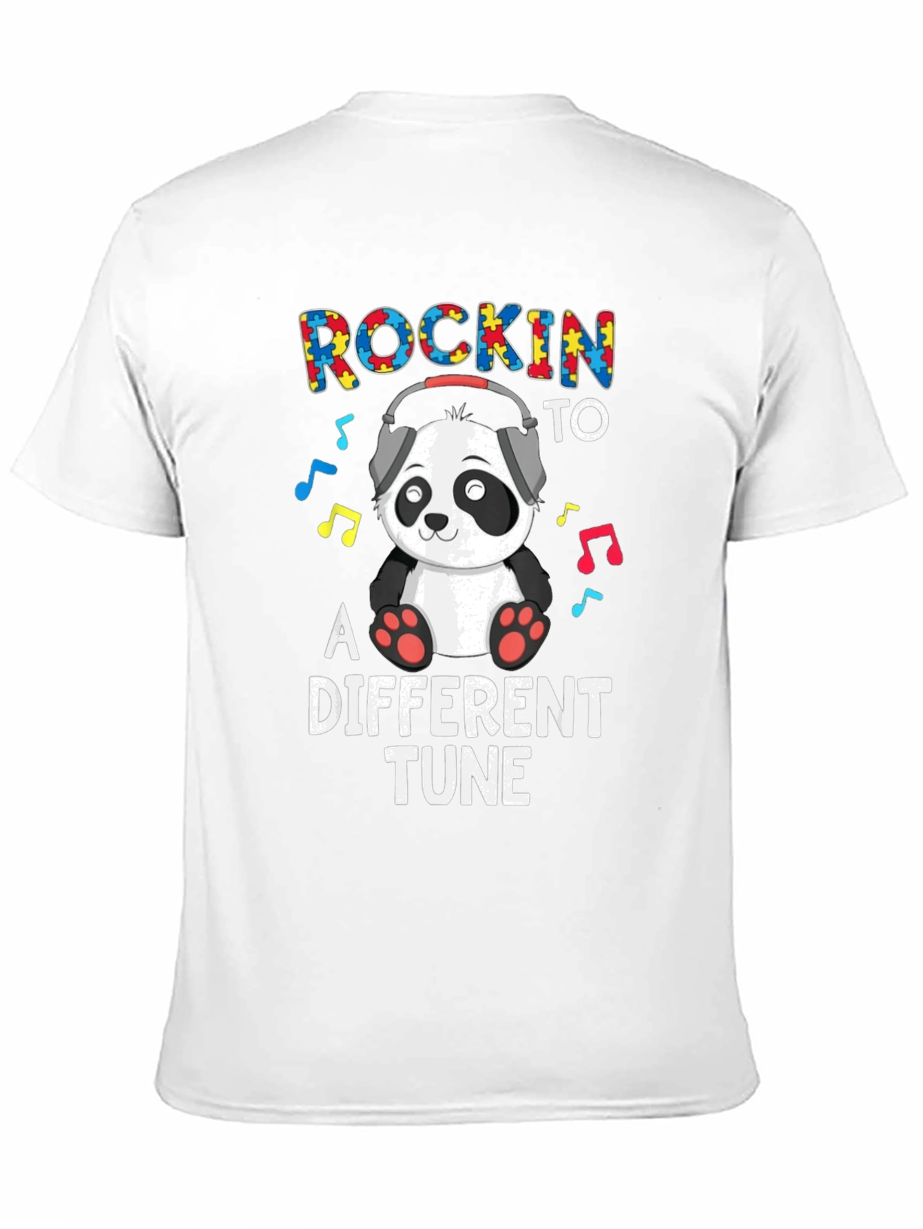 Rockin to a Different Tune Autism Awareness T-Shirt