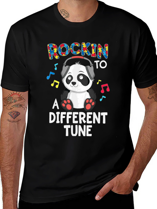 Rockin to a Different Tune Autism Awareness T-Shirt