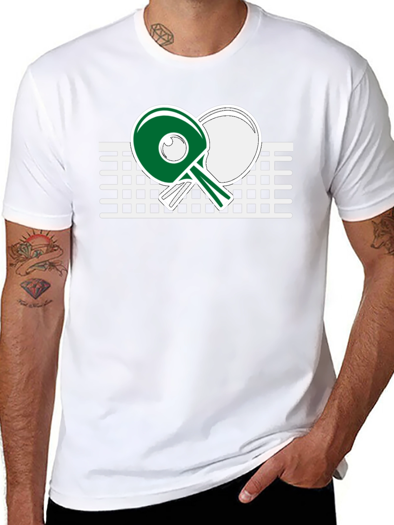 Ping Pong T-Shirt - Table Tennis Graphic Tee
