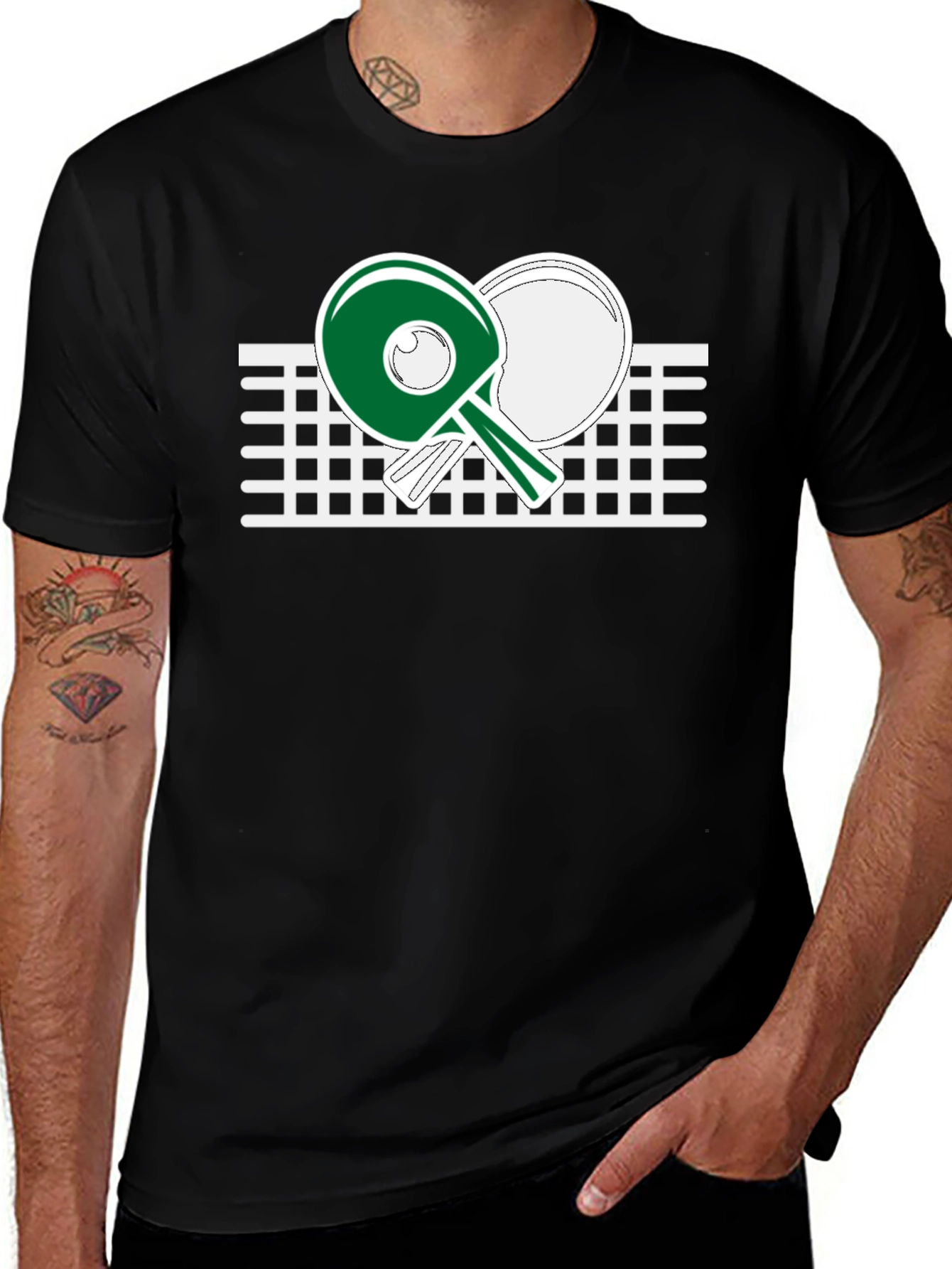 Ping Pong T-Shirt - Table Tennis Graphic Tee