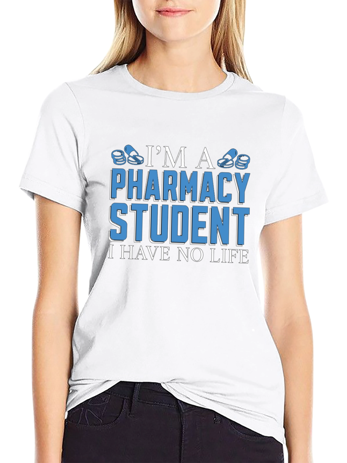 Pharmacy Student T-Shirt - Funny Student Life Tee