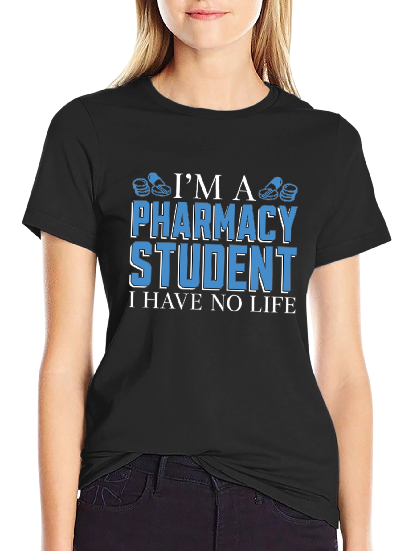 Pharmacy Student T-Shirt - Funny Student Life Tee