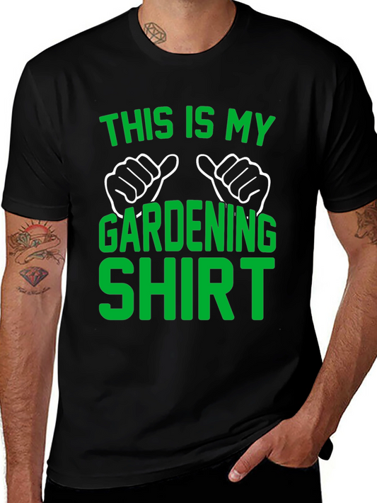 This is My Gardening Shirt - Novelty Gardener T-Shirt
