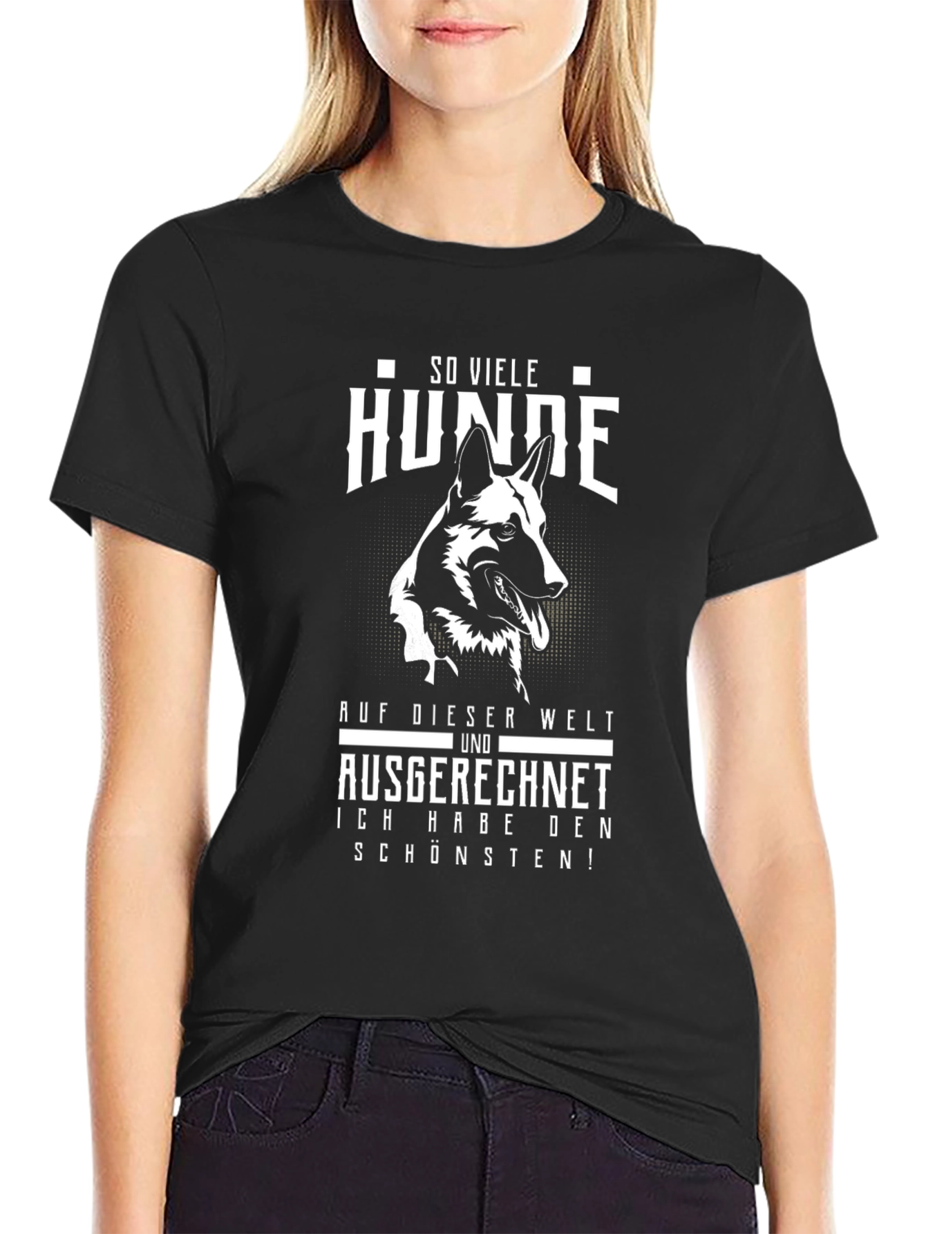 Dog Lover T-Shirt - German Shepherd Design