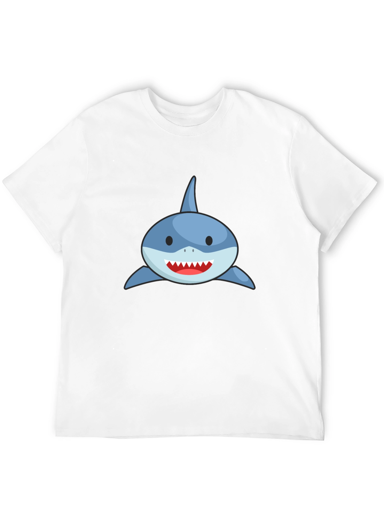 Shark Graphic Tee - Mens Black T-Shirt