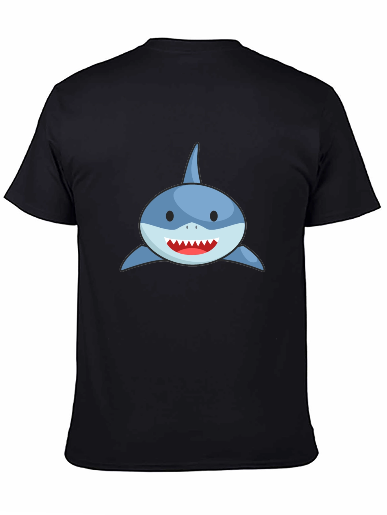 Shark Graphic Tee - Mens Black T-Shirt
