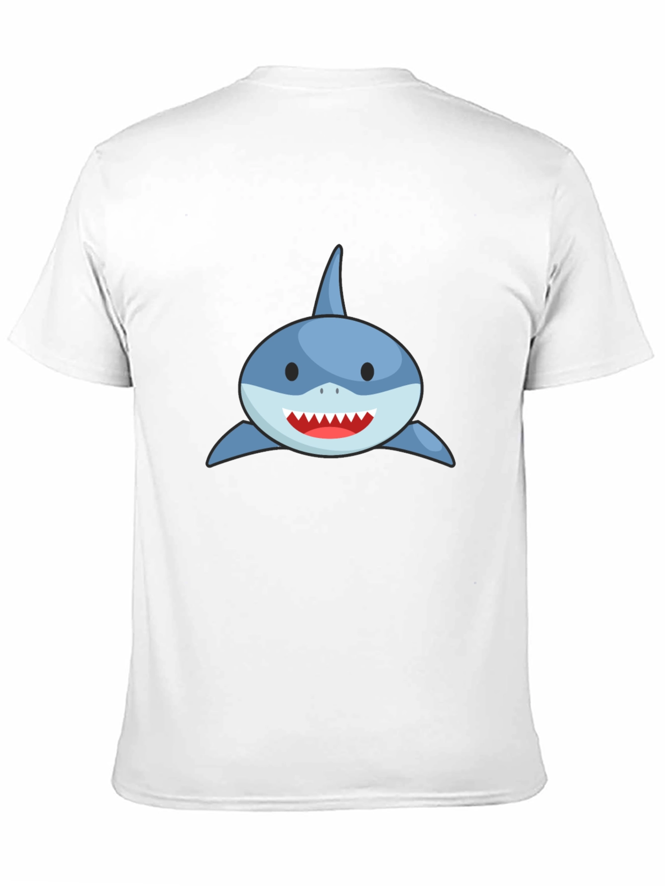 Shark Graphic Tee - Mens Black T-Shirt