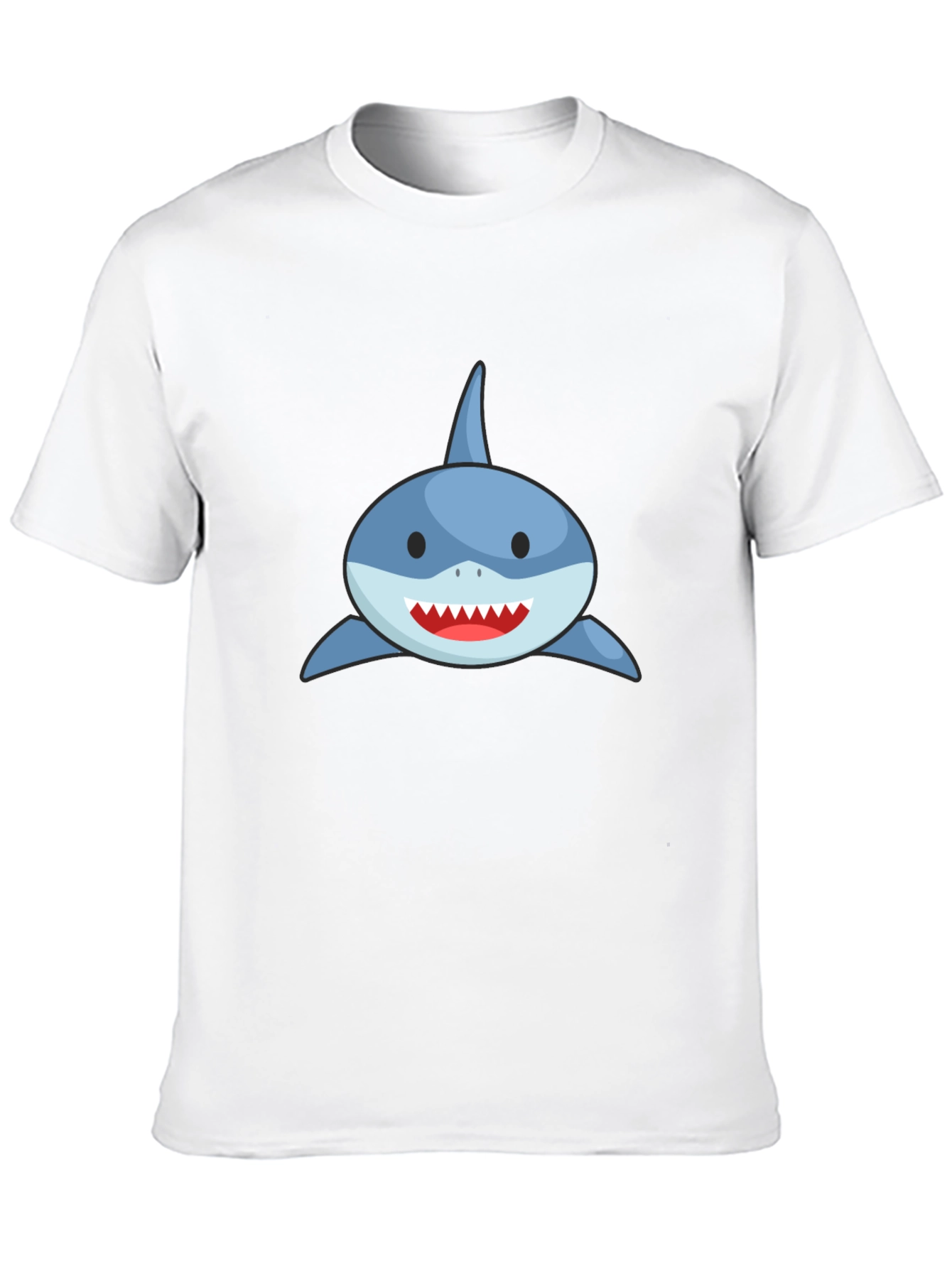 Shark Graphic Tee - Mens Black T-Shirt