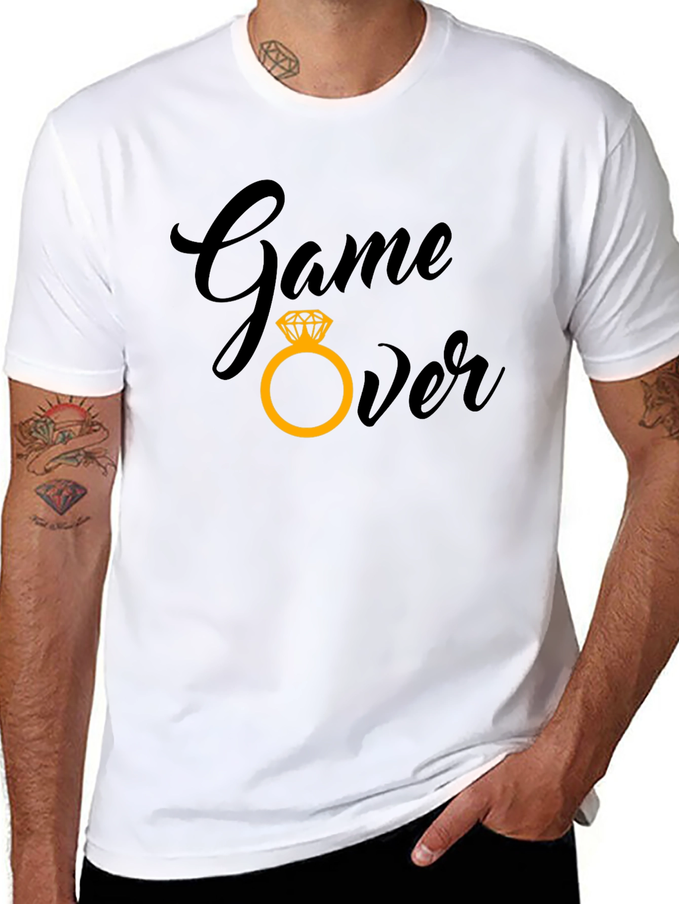 Game Over Wedding T-Shirt