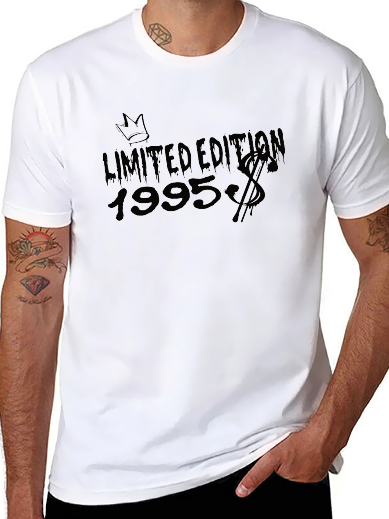 Limited Edition 1995 Graphic Tee - Black