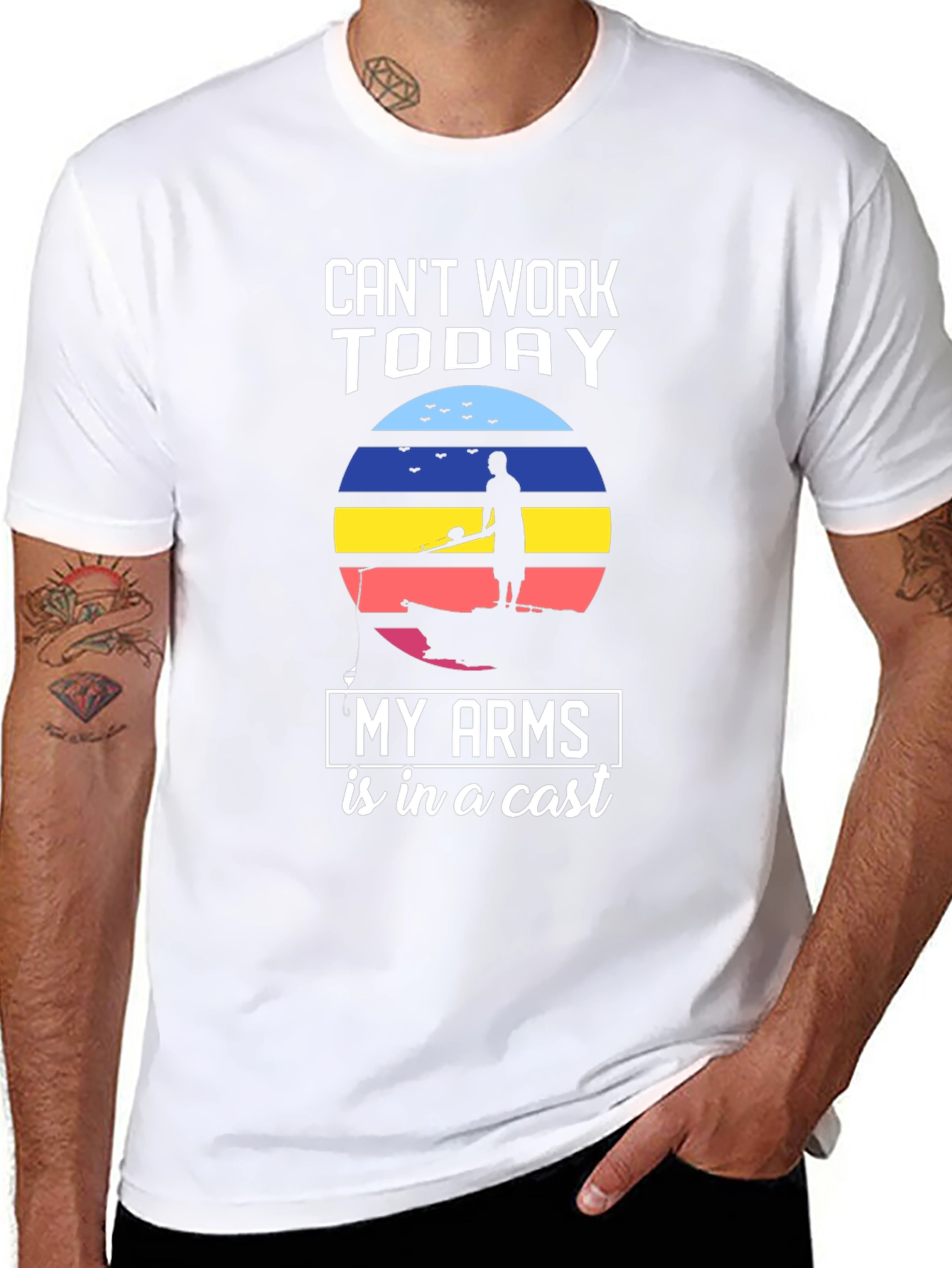 Cant Work Today Fishing T-Shirt