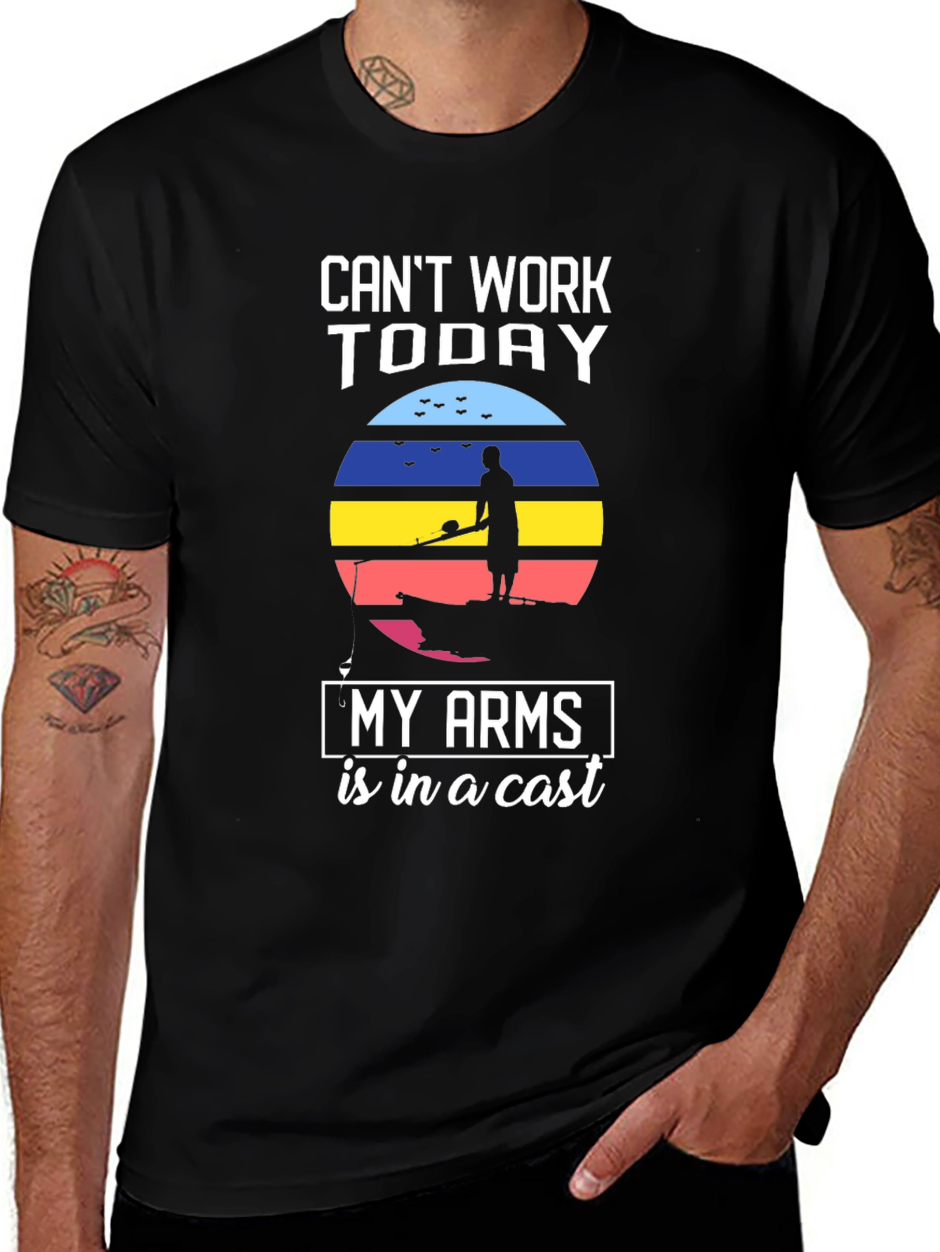 Cant Work Today Fishing T-Shirt