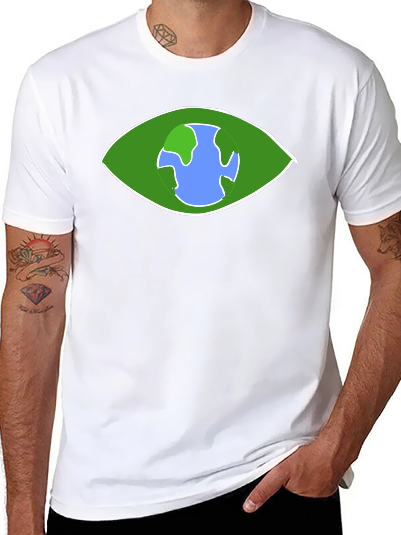 Earth Eye Graphic T-Shirt