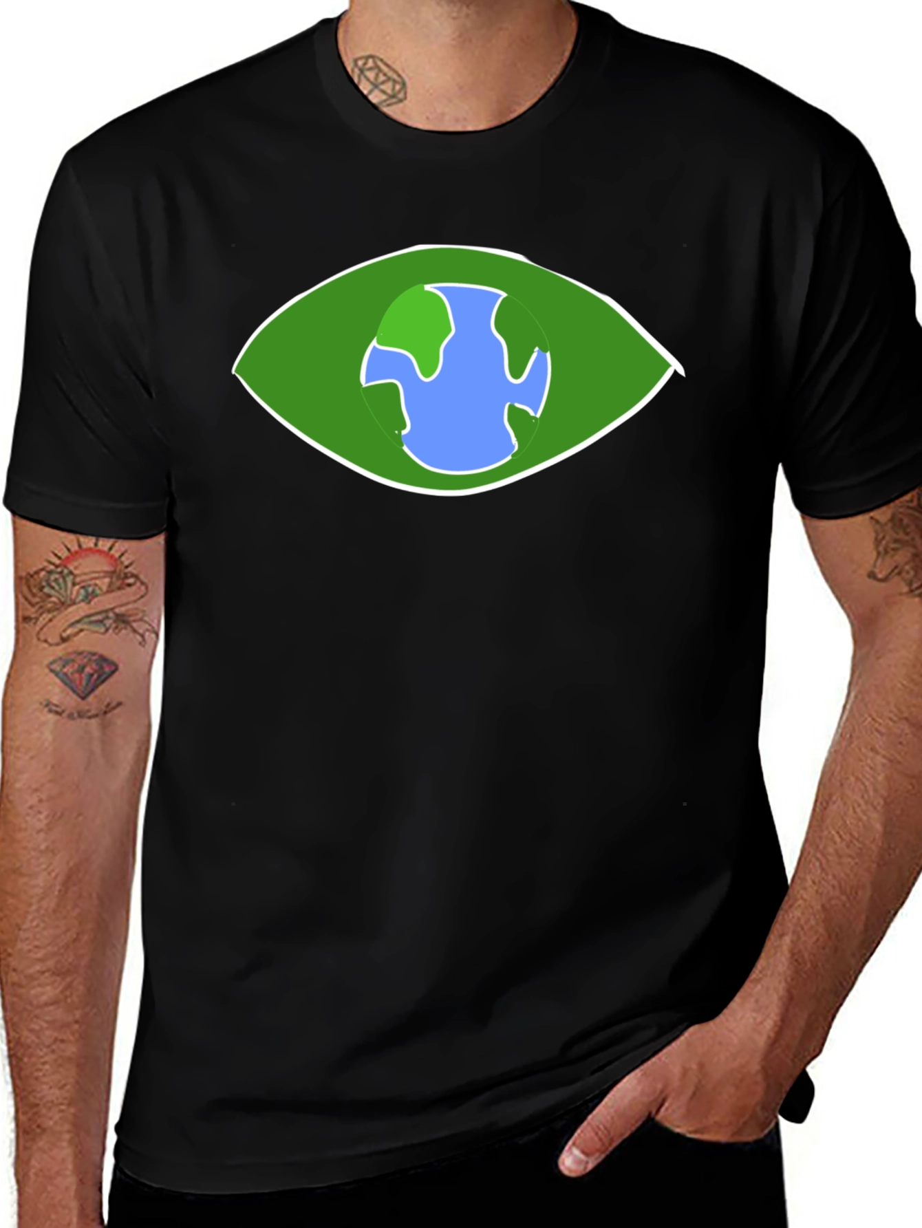 Earth Eye Graphic T-Shirt