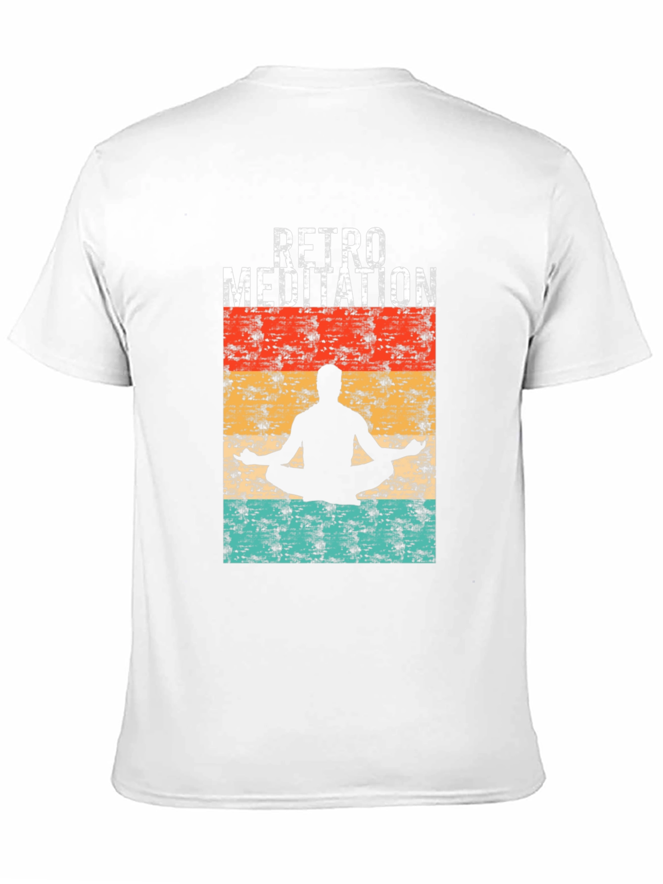 Retro Meditation T-Shirt - Relaxed Fit