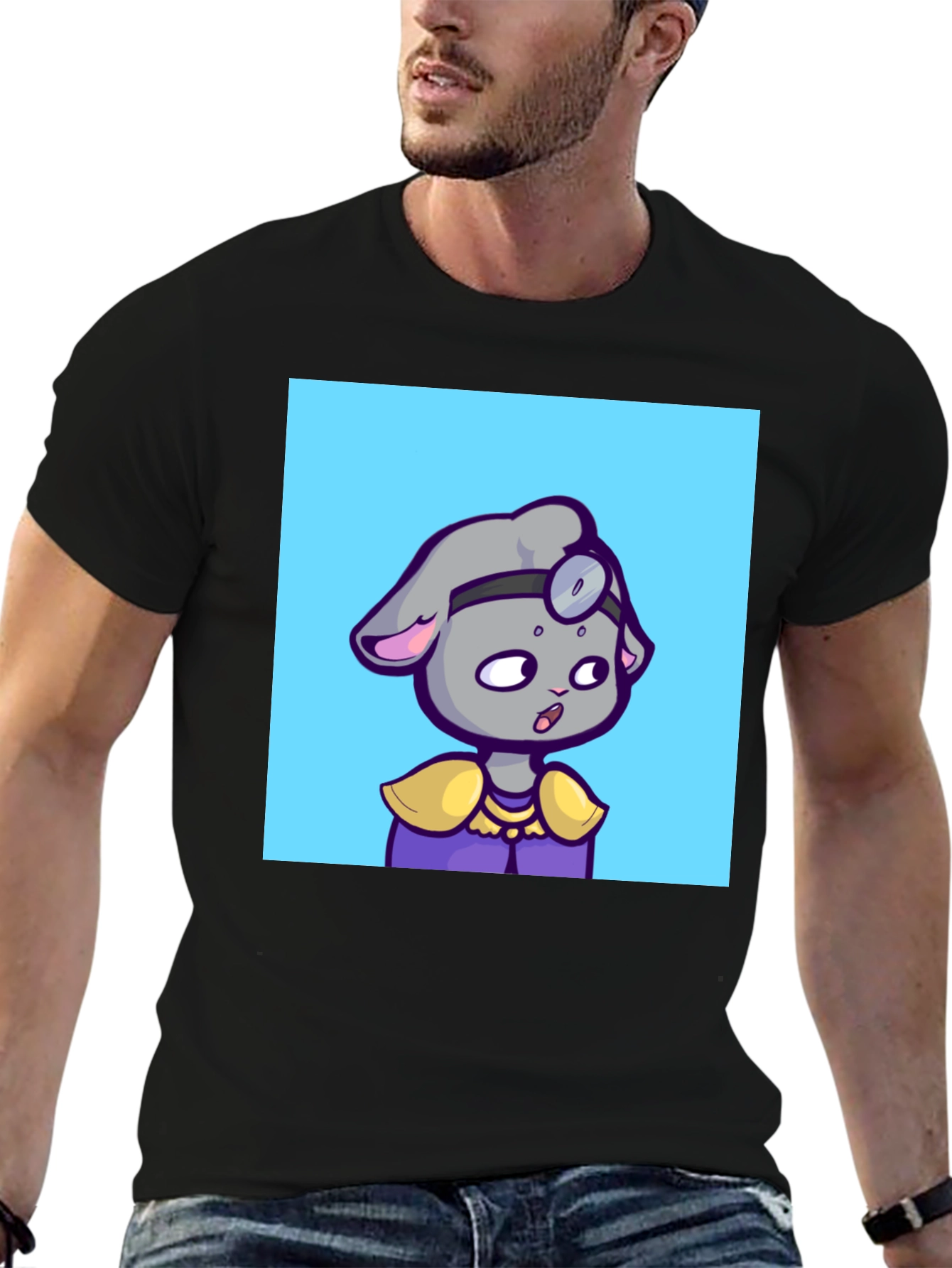 Doctor Rabbit Tee - Quirky Cartoon T-Shirt