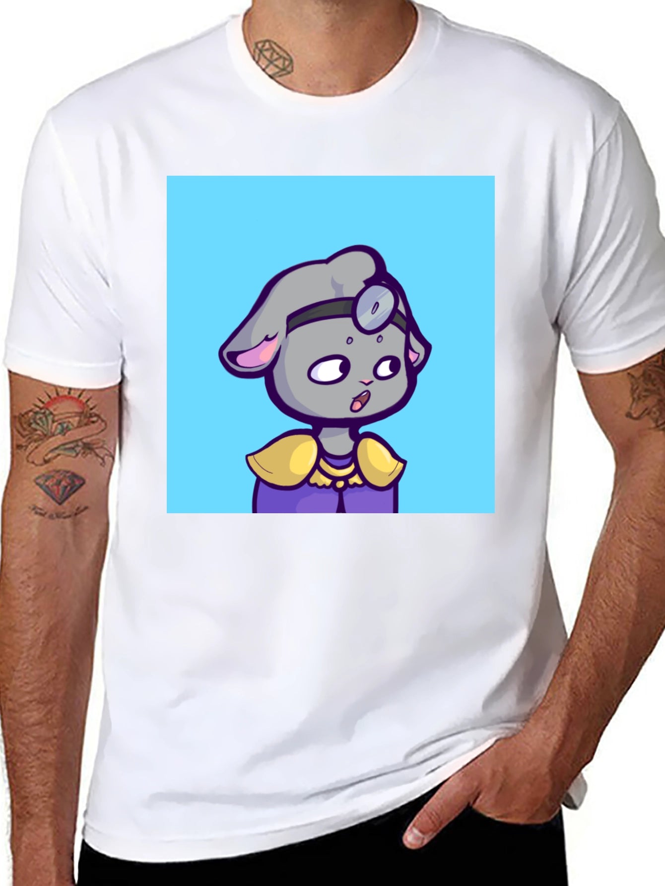 Doctor Rabbit Tee - Quirky Cartoon T-Shirt