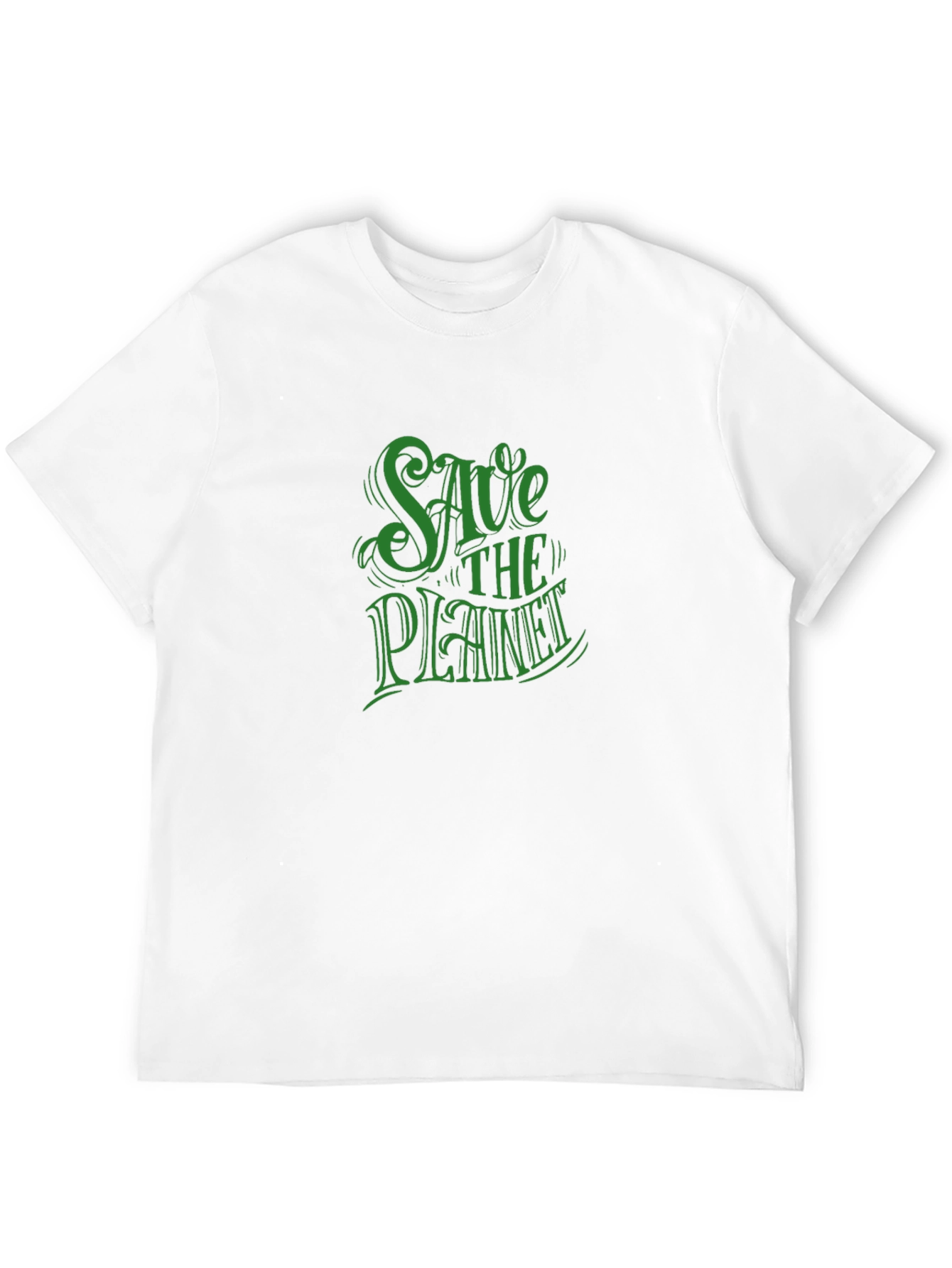 Save the Planet Graphic Tee - Eco-Friendly Statement Shirt