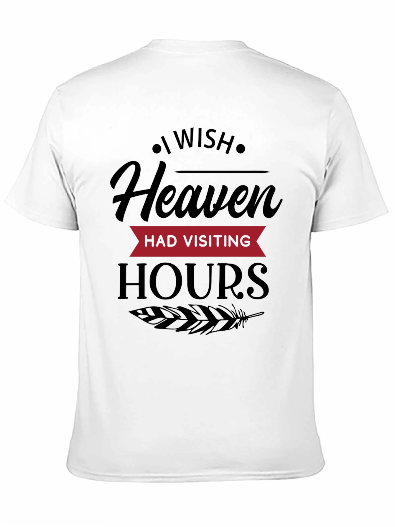 Heaven Visiting Hours Graphic Tee - Unisex