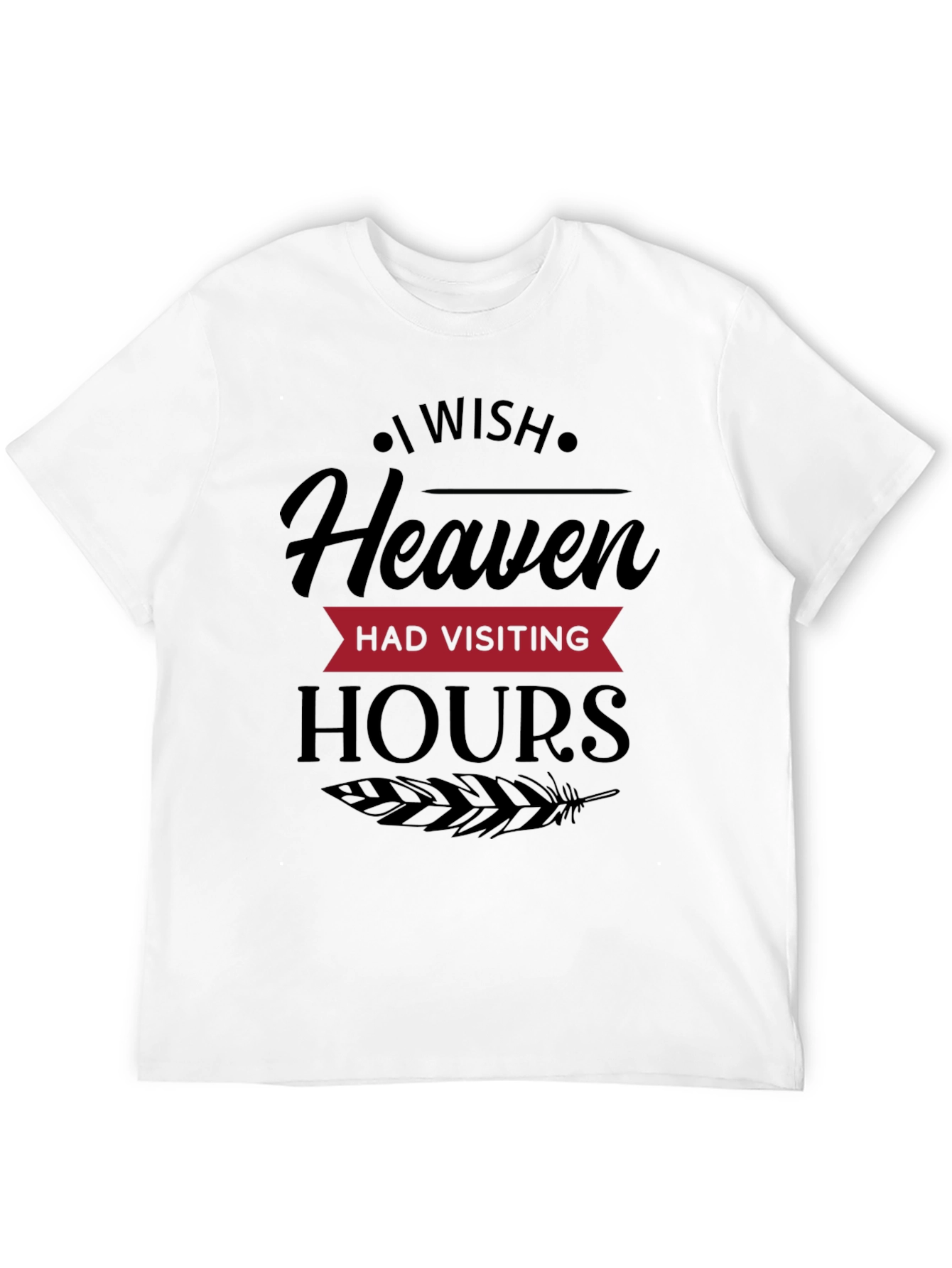Heaven Visiting Hours Graphic Tee - Unisex